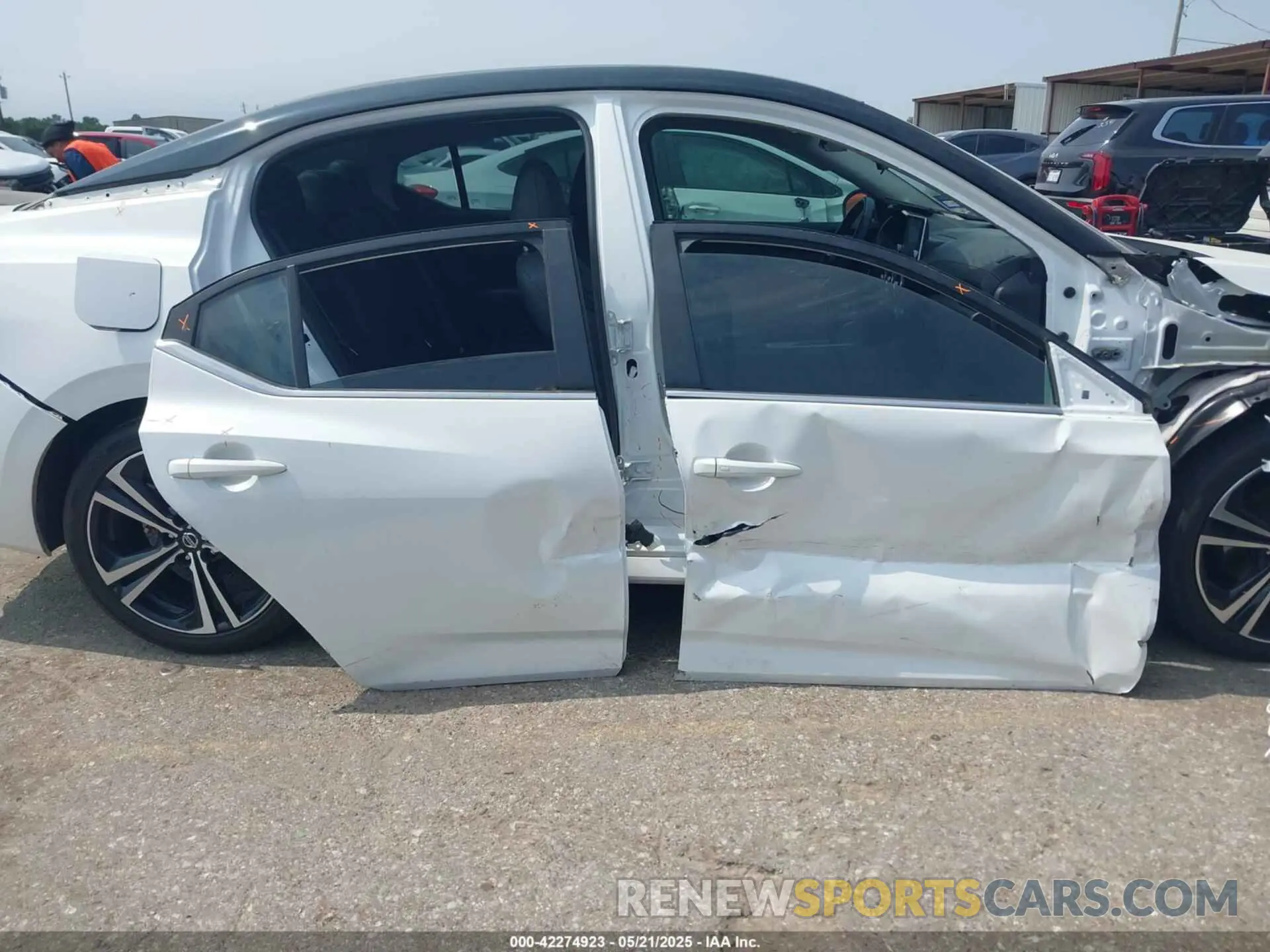 14 Photograph of a damaged car 3N1AB8DV0PY317363 NISSAN SENTRA 2023