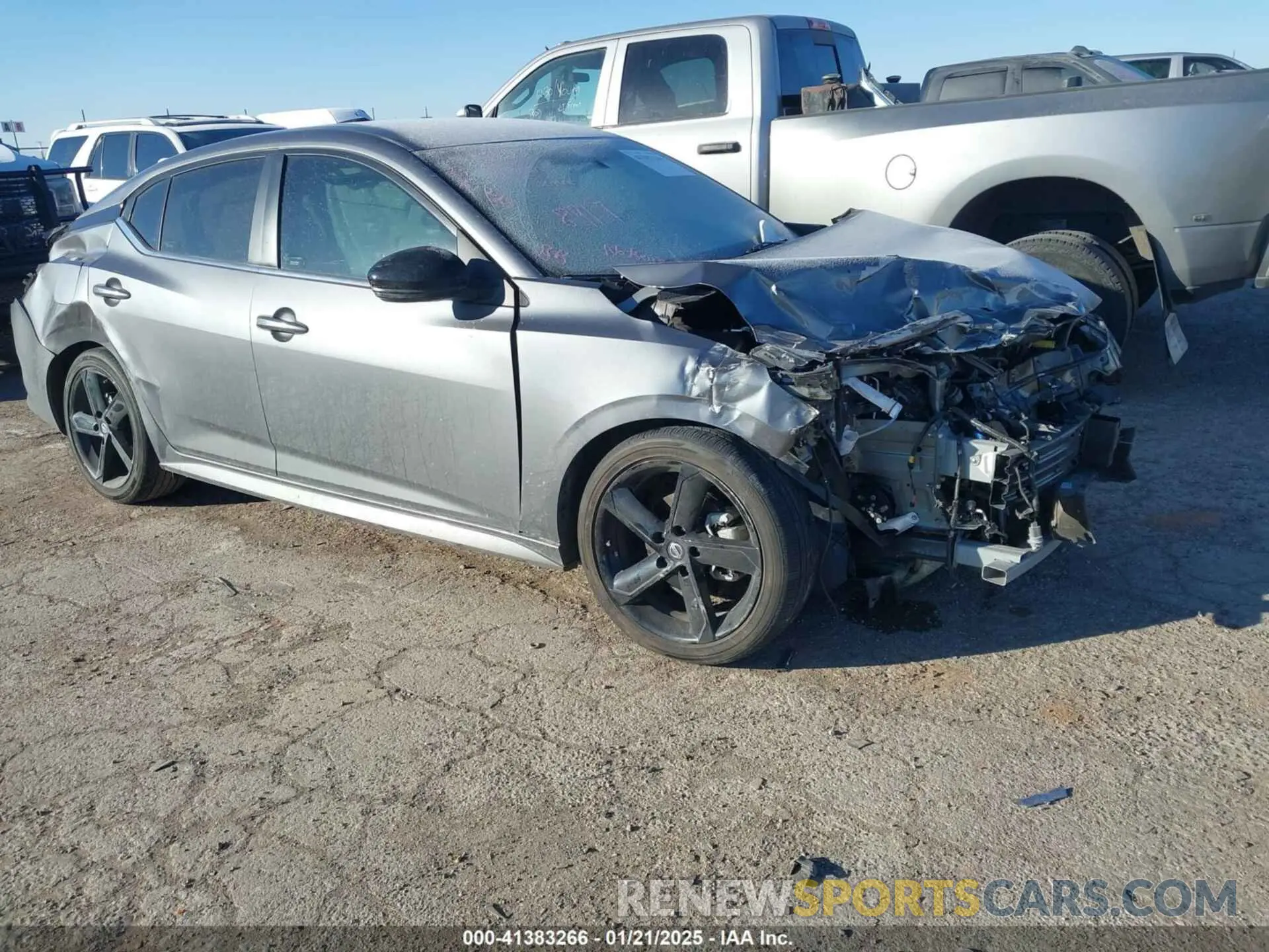 1 Photograph of a damaged car 3N1AB8DV0PY318917 NISSAN SENTRA 2023