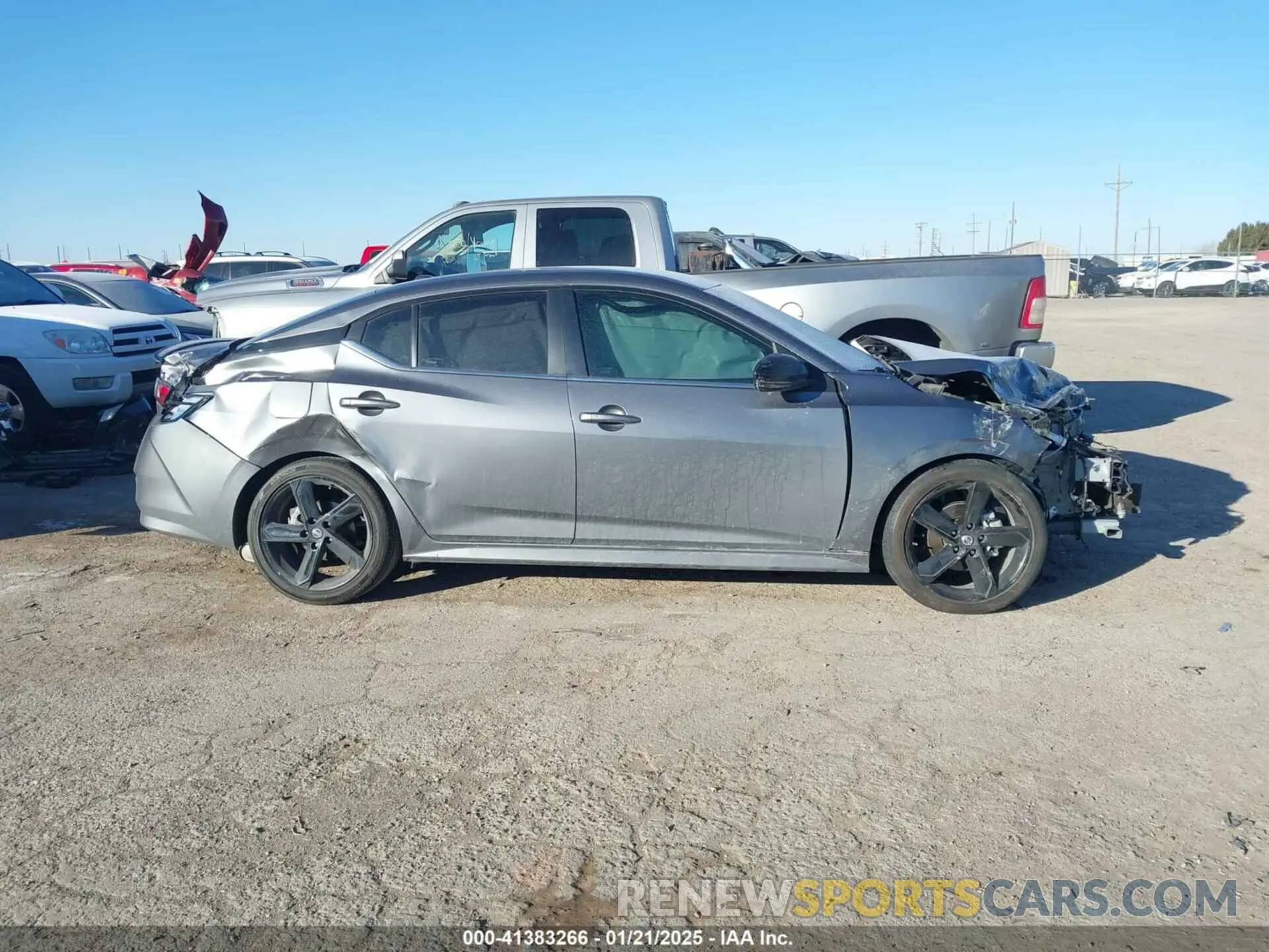 13 Photograph of a damaged car 3N1AB8DV0PY318917 NISSAN SENTRA 2023