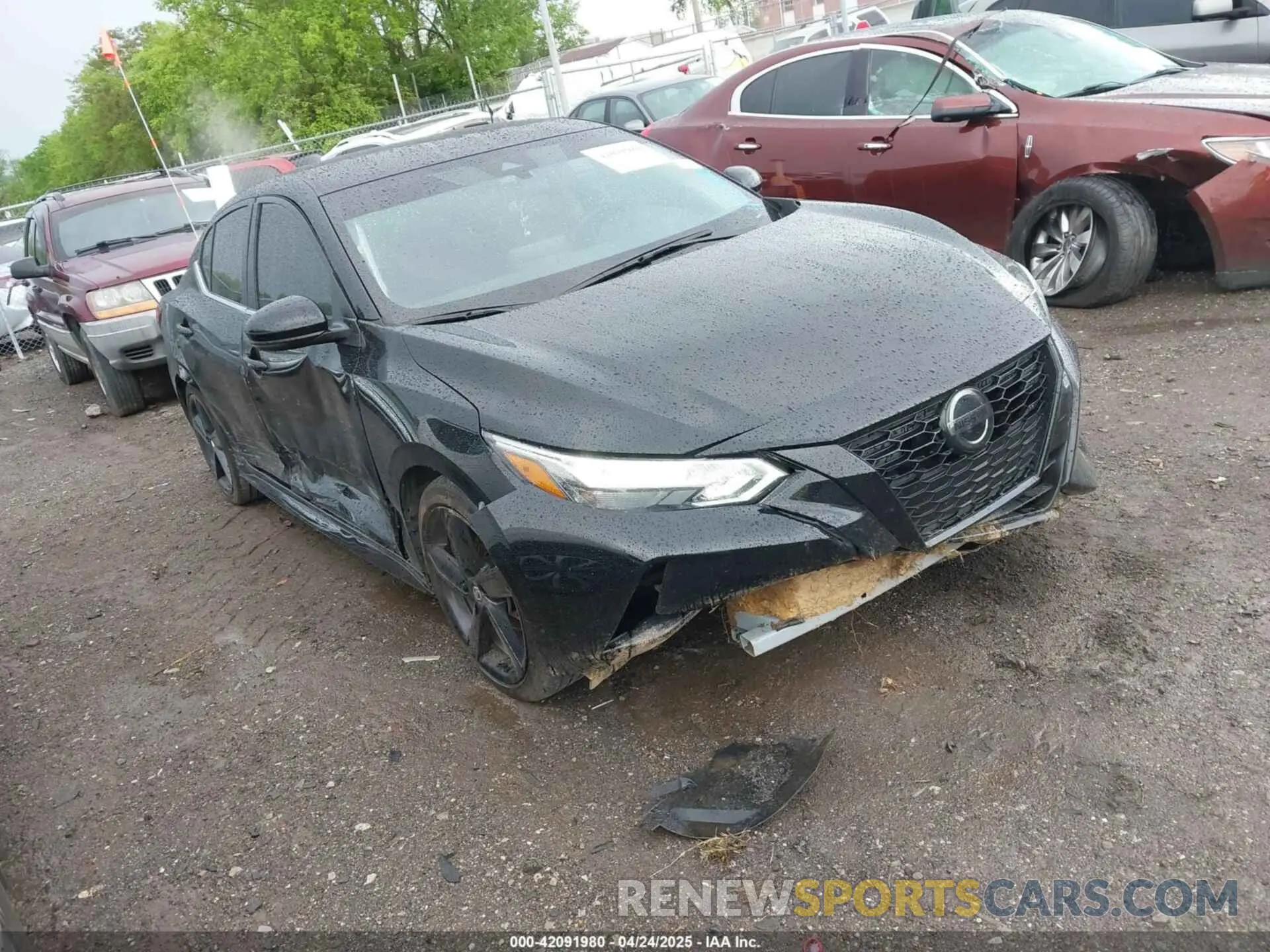 1 Photograph of a damaged car 3N1AB8DV1PY292277 NISSAN SENTRA 2023