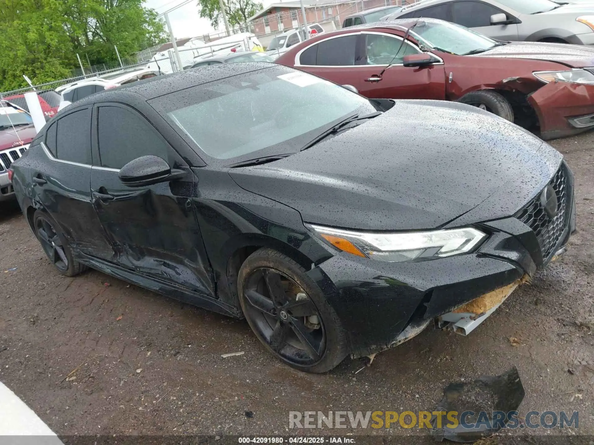 13 Photograph of a damaged car 3N1AB8DV1PY292277 NISSAN SENTRA 2023