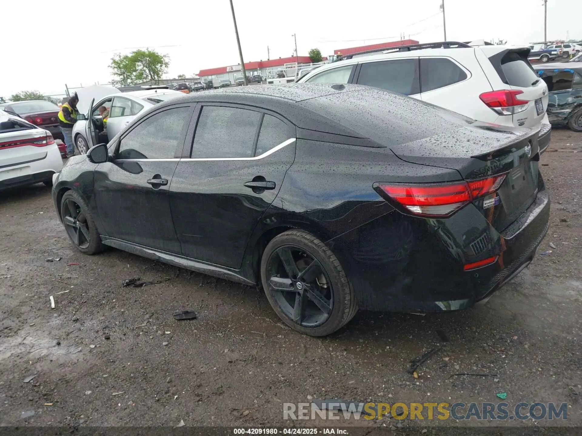 14 Photograph of a damaged car 3N1AB8DV1PY292277 NISSAN SENTRA 2023