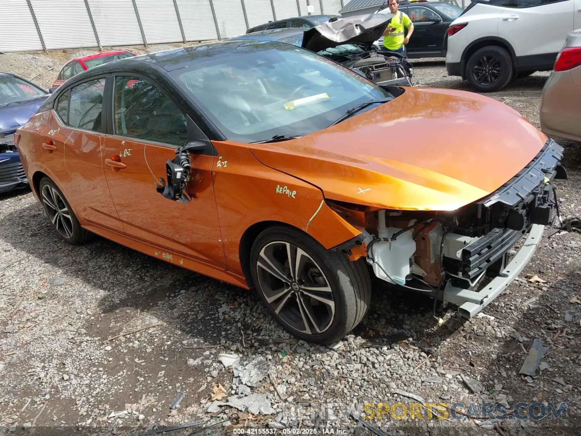 1 Фотография поврежденного автомобиля 3N1AB8DV2PY279070 NISSAN SENTRA 2023
