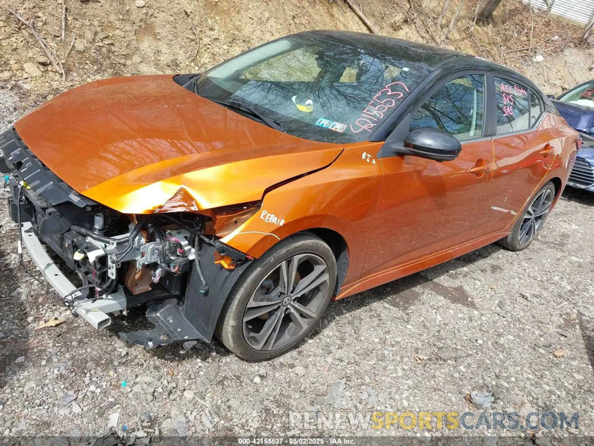 2 Фотография поврежденного автомобиля 3N1AB8DV2PY279070 NISSAN SENTRA 2023