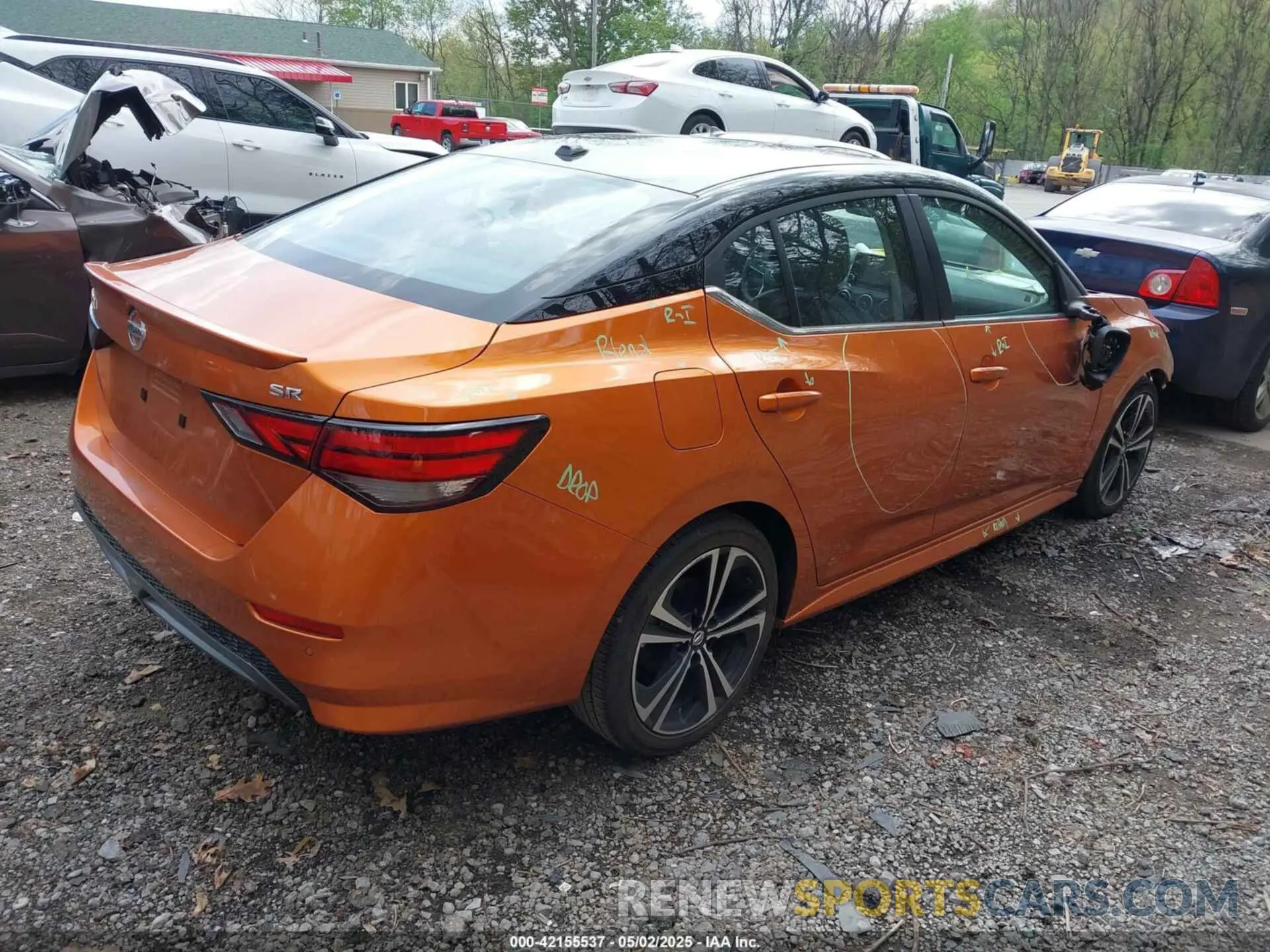 4 Фотография поврежденного автомобиля 3N1AB8DV2PY279070 NISSAN SENTRA 2023