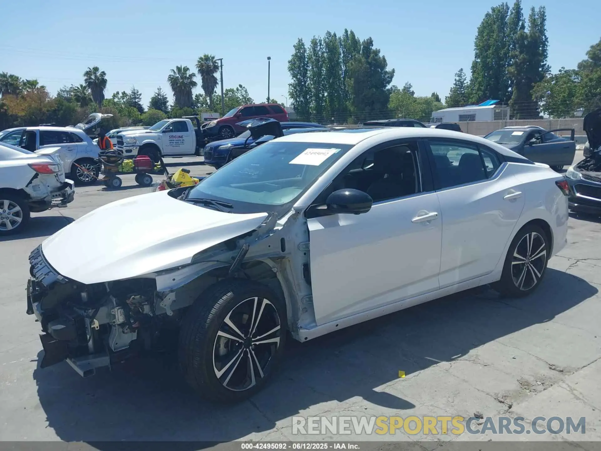 6 Photograph of a damaged car 3N1AB8DV2PY310561 NISSAN SENTRA 2023