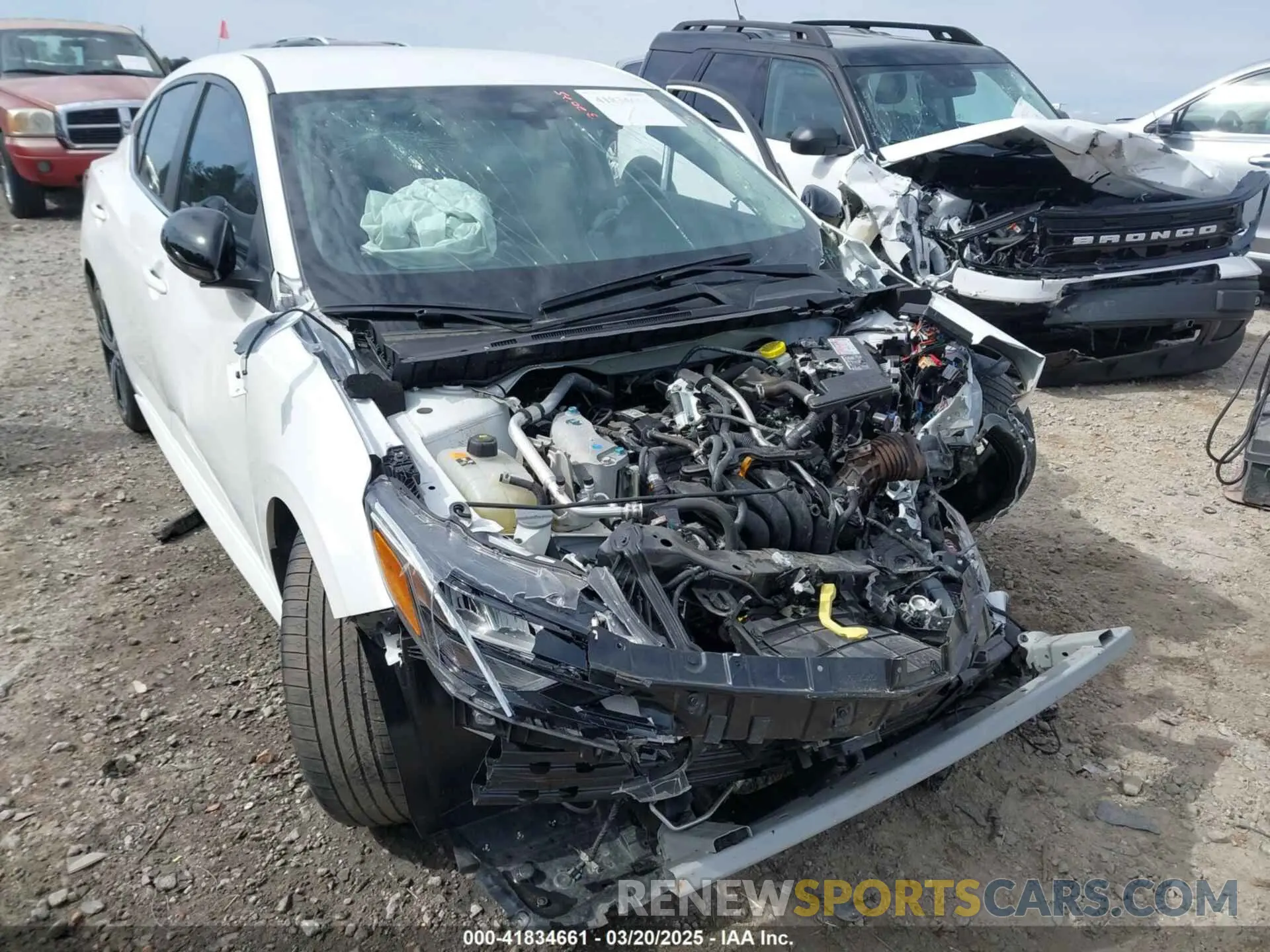 18 Photograph of a damaged car 3N1AB8DV2PY318207 NISSAN SENTRA 2023