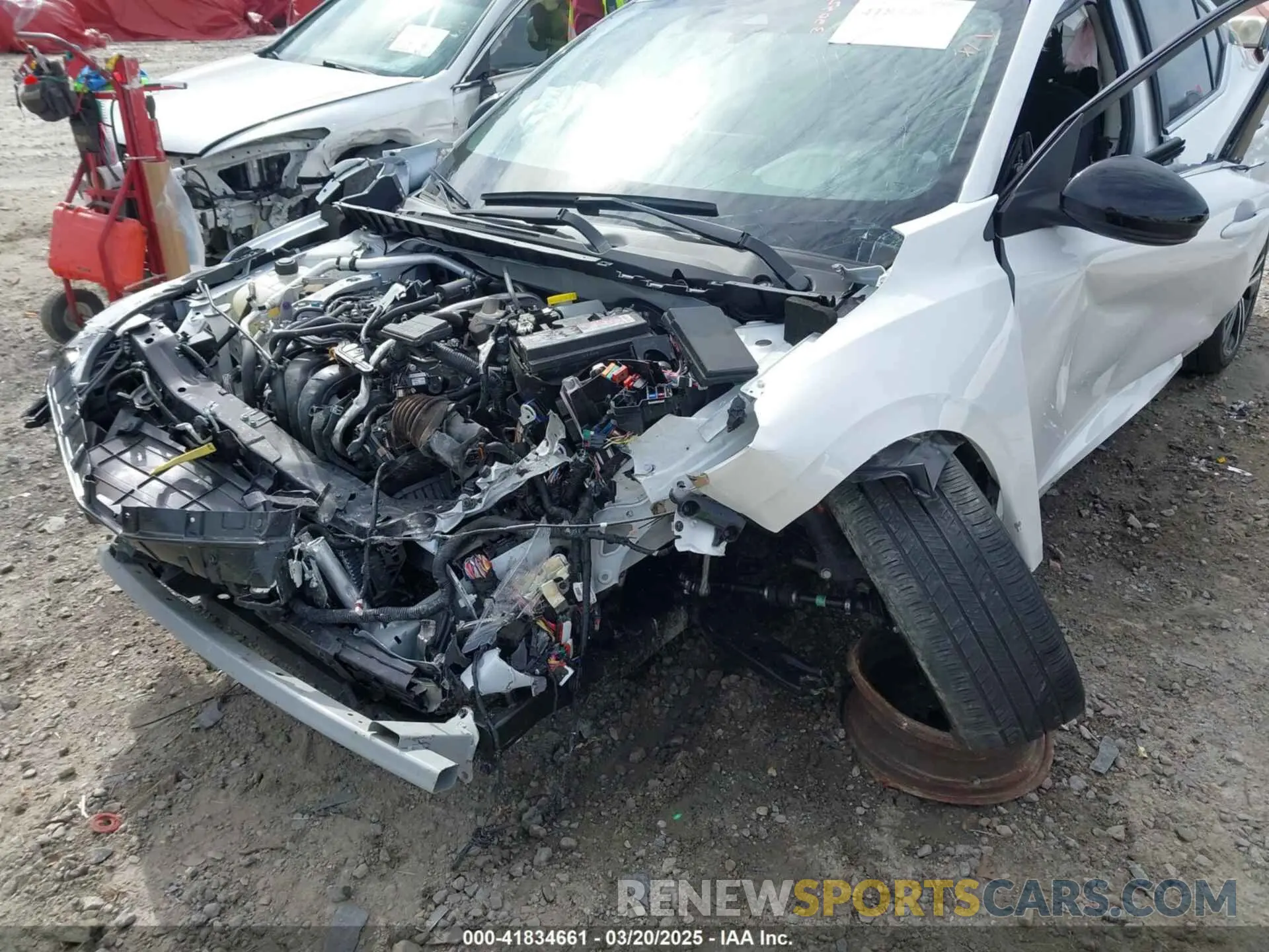 6 Photograph of a damaged car 3N1AB8DV2PY318207 NISSAN SENTRA 2023