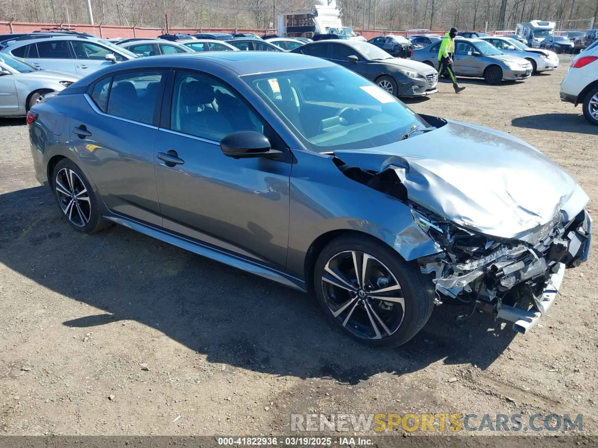 1 Photograph of a damaged car 3N1AB8DV2PY320748 NISSAN SENTRA 2023