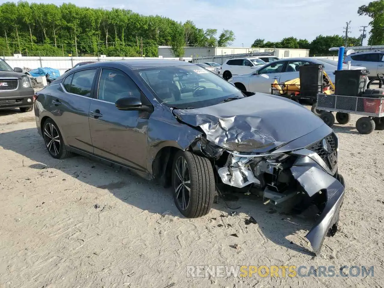 4 Photograph of a damaged car 3N1AB8DV3PY229360 NISSAN SENTRA 2023