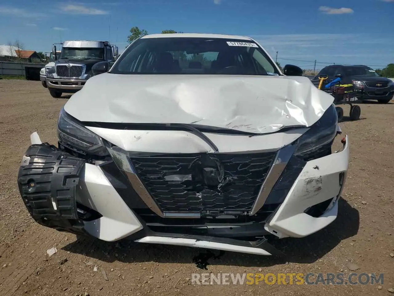 5 Photograph of a damaged car 3N1AB8DV3PY259510 NISSAN SENTRA 2023
