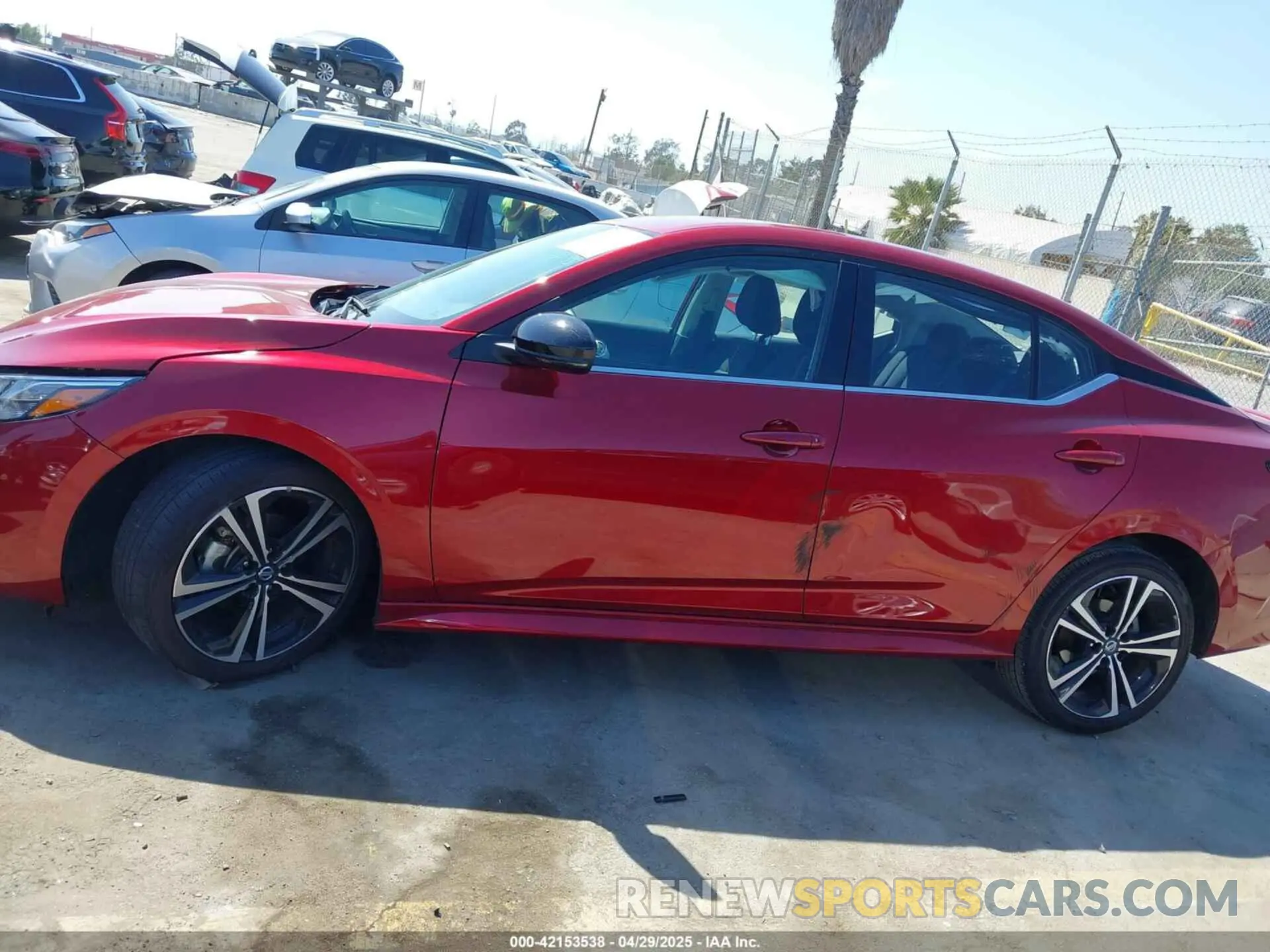 14 Photograph of a damaged car 3N1AB8DV4PY262691 NISSAN SENTRA 2023