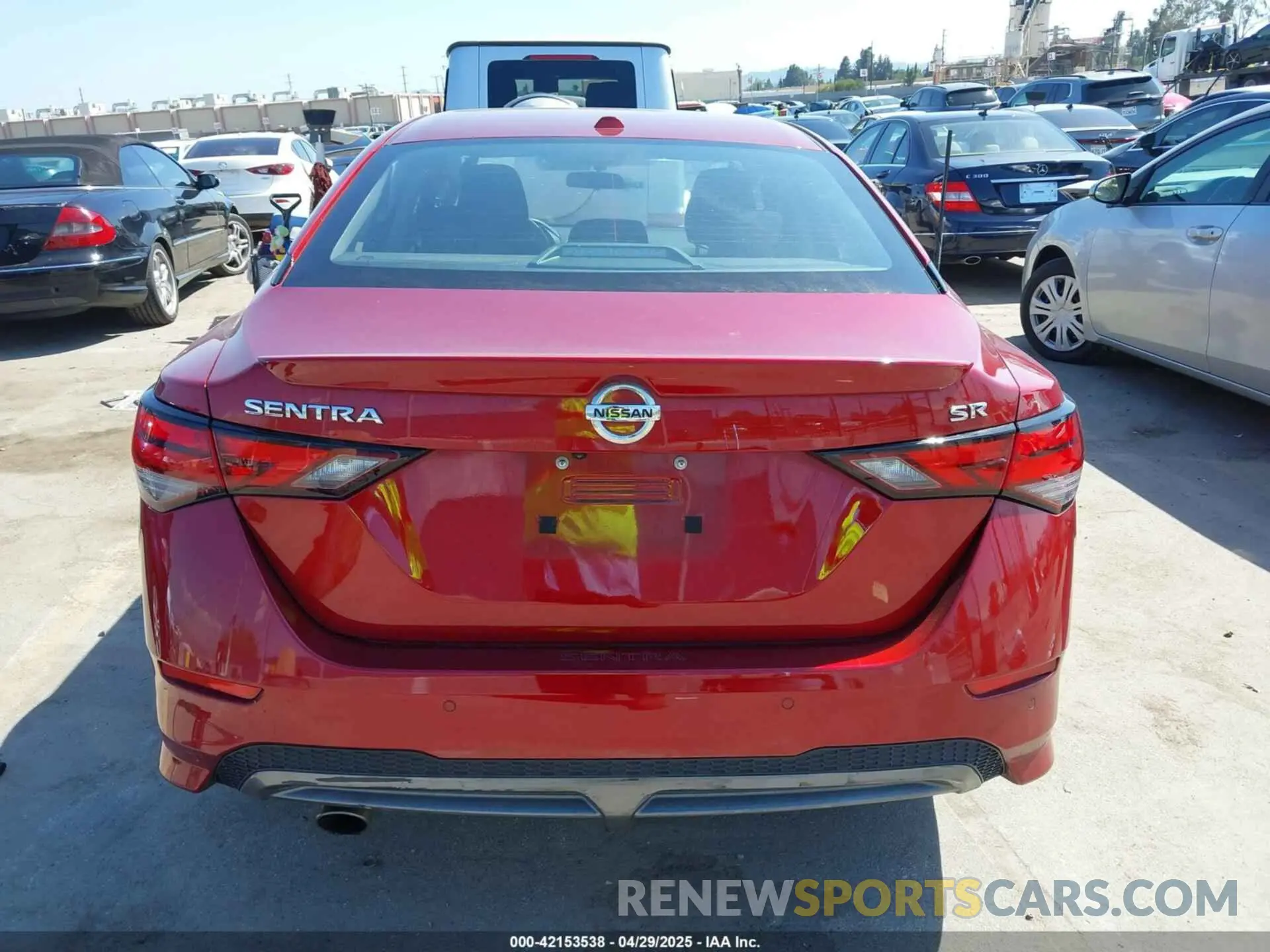 16 Photograph of a damaged car 3N1AB8DV4PY262691 NISSAN SENTRA 2023