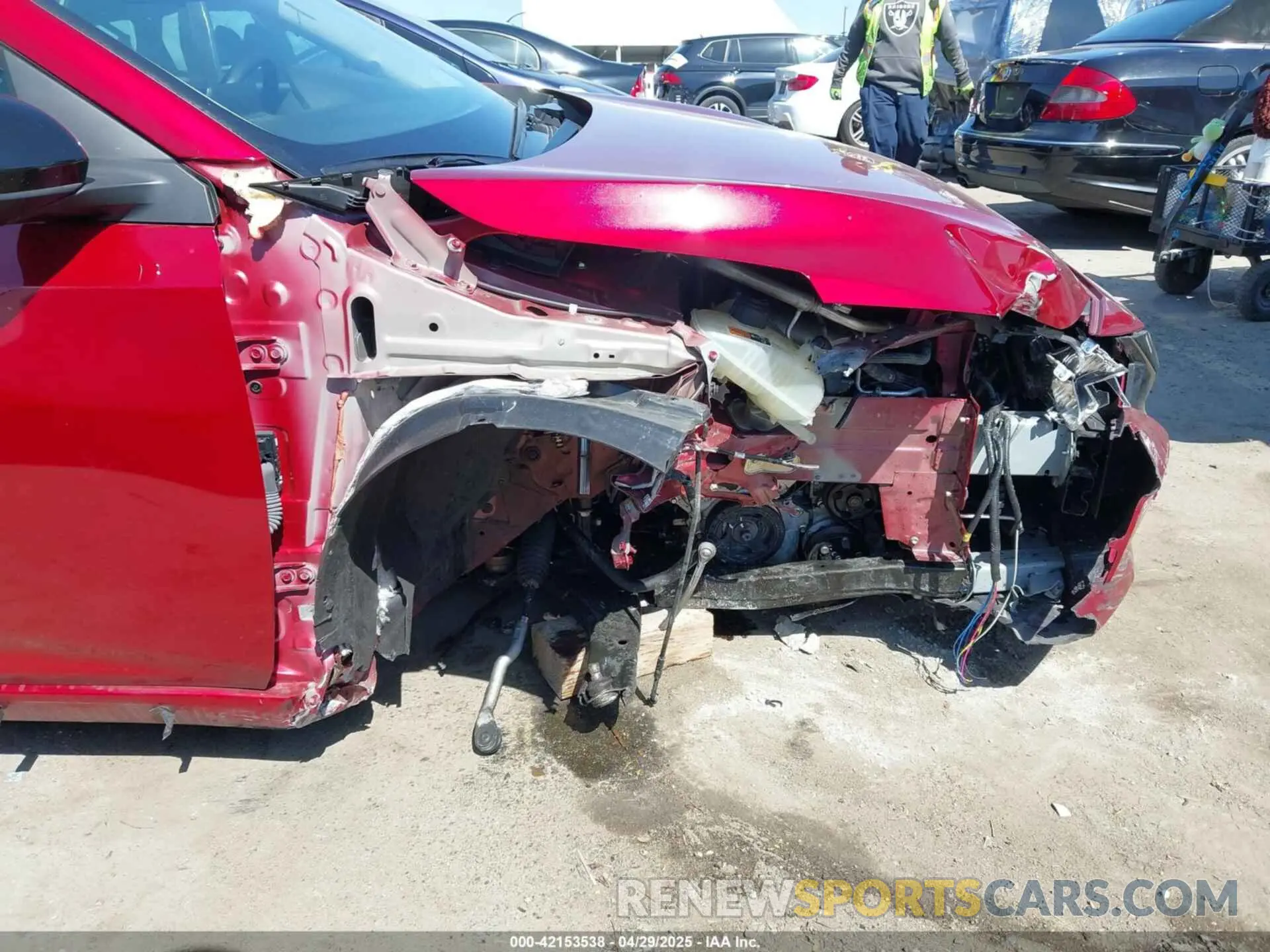 17 Photograph of a damaged car 3N1AB8DV4PY262691 NISSAN SENTRA 2023