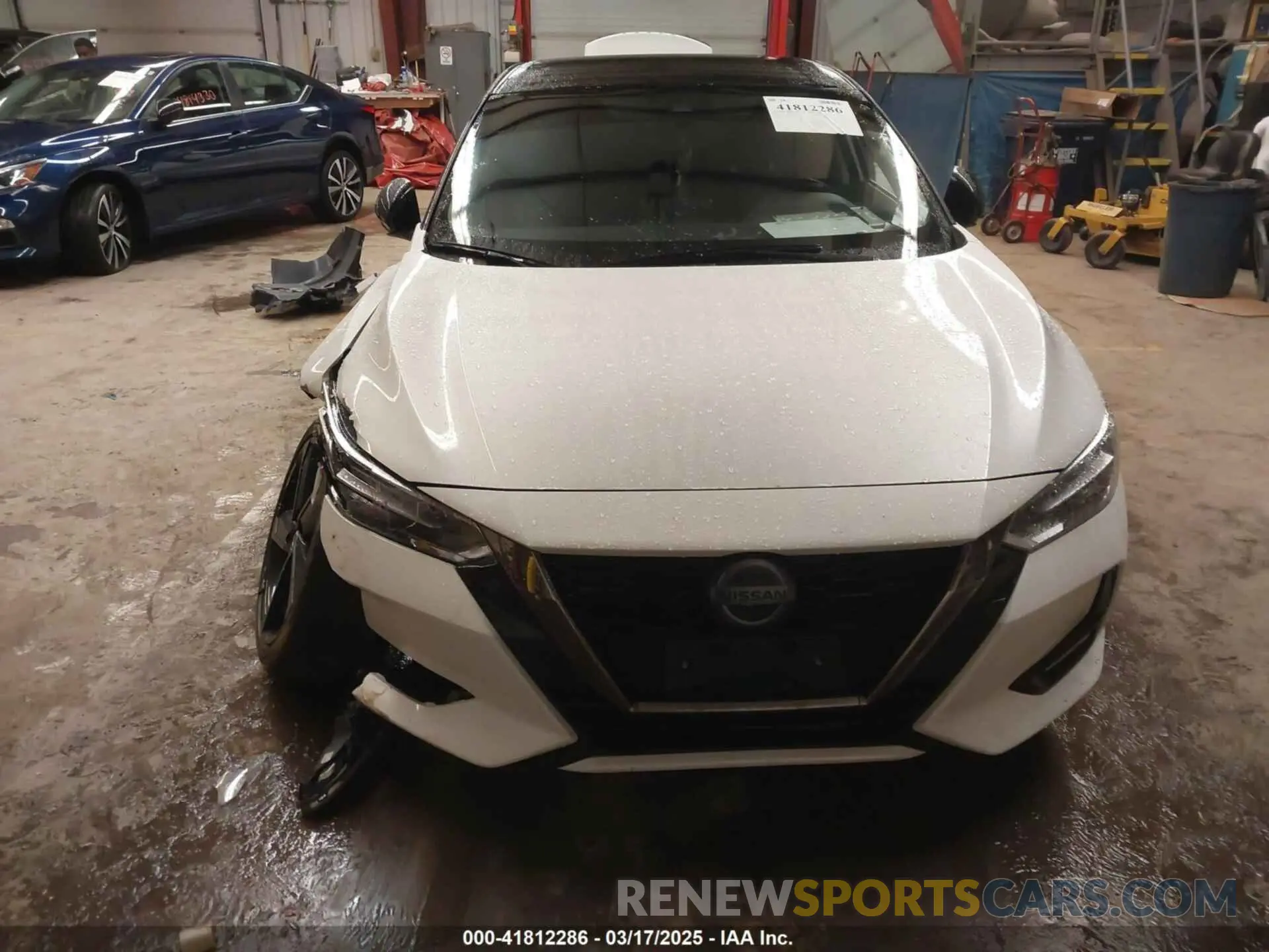 12 Photograph of a damaged car 3N1AB8DV5PY238593 NISSAN SENTRA 2023