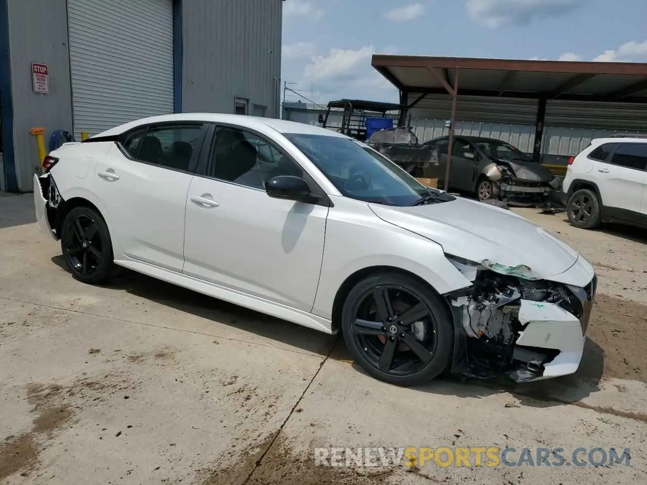 4 Photograph of a damaged car 3N1AB8DV5PY260433 NISSAN SENTRA 2023
