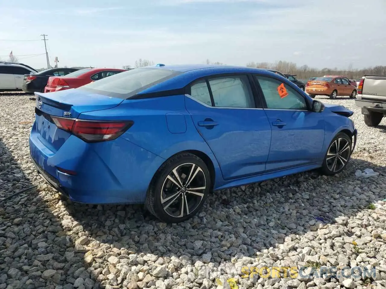 3 Фотография поврежденного автомобиля 3N1AB8DV6PY228588 NISSAN SENTRA 2023