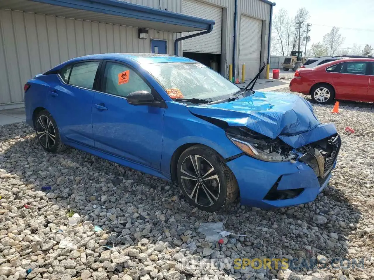 4 Фотография поврежденного автомобиля 3N1AB8DV6PY228588 NISSAN SENTRA 2023