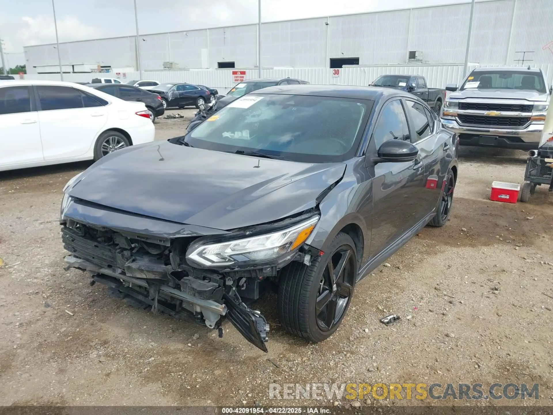 2 Фотография поврежденного автомобиля 3N1AB8DV6PY292954 NISSAN SENTRA 2023