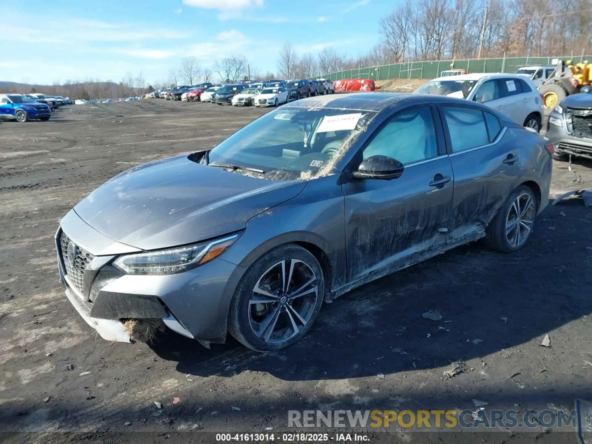 2 Photograph of a damaged car 3N1AB8DV6PY304231 NISSAN SENTRA 2023