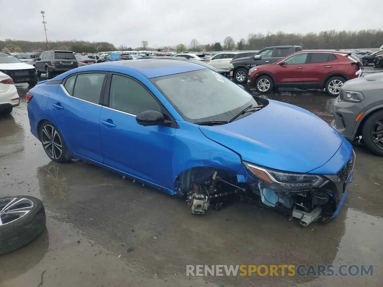 4 Photograph of a damaged car 3N1AB8DV6PY310627 NISSAN SENTRA 2023