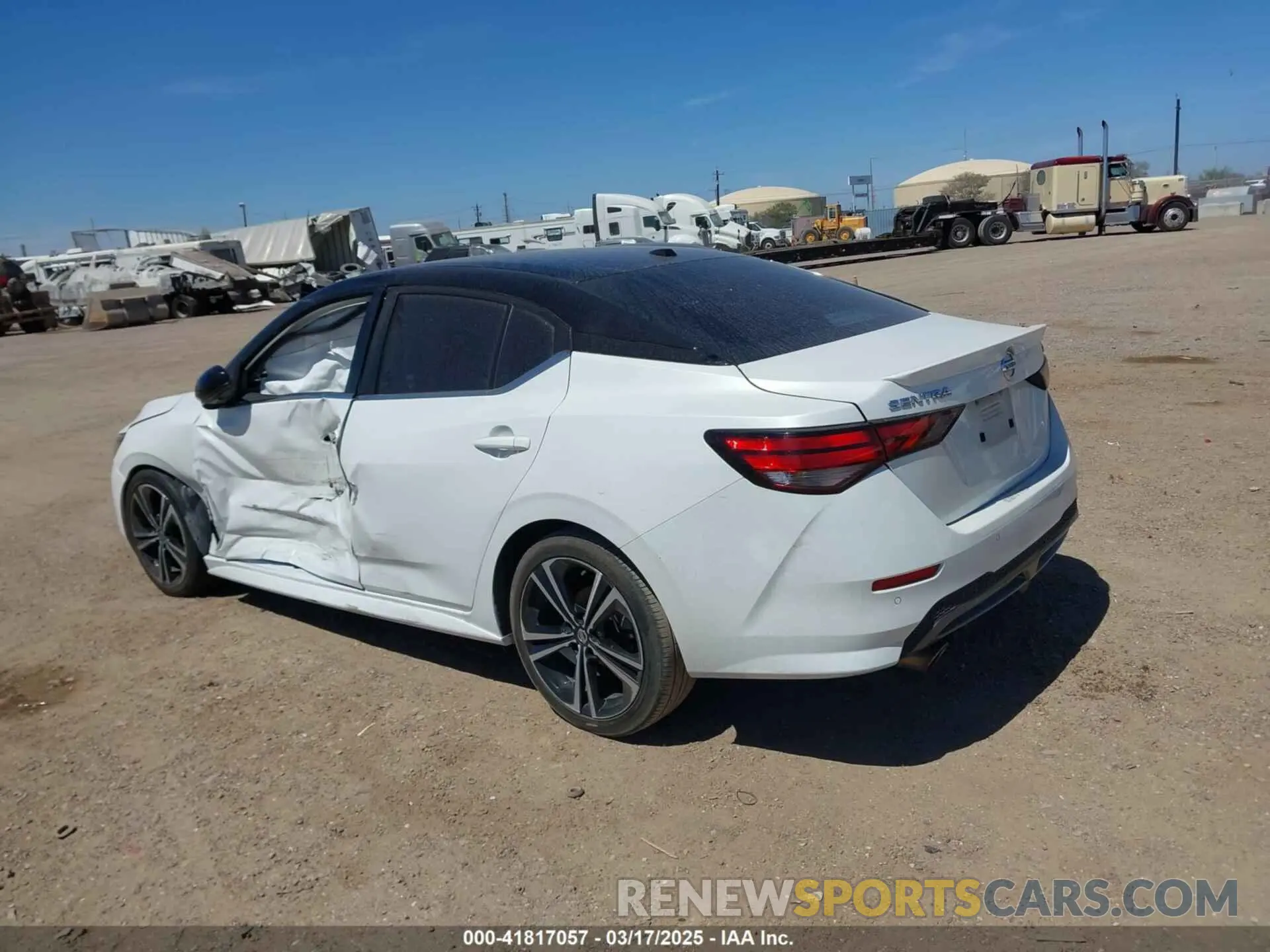 14 Photograph of a damaged car 3N1AB8DV8PY272463 NISSAN SENTRA 2023