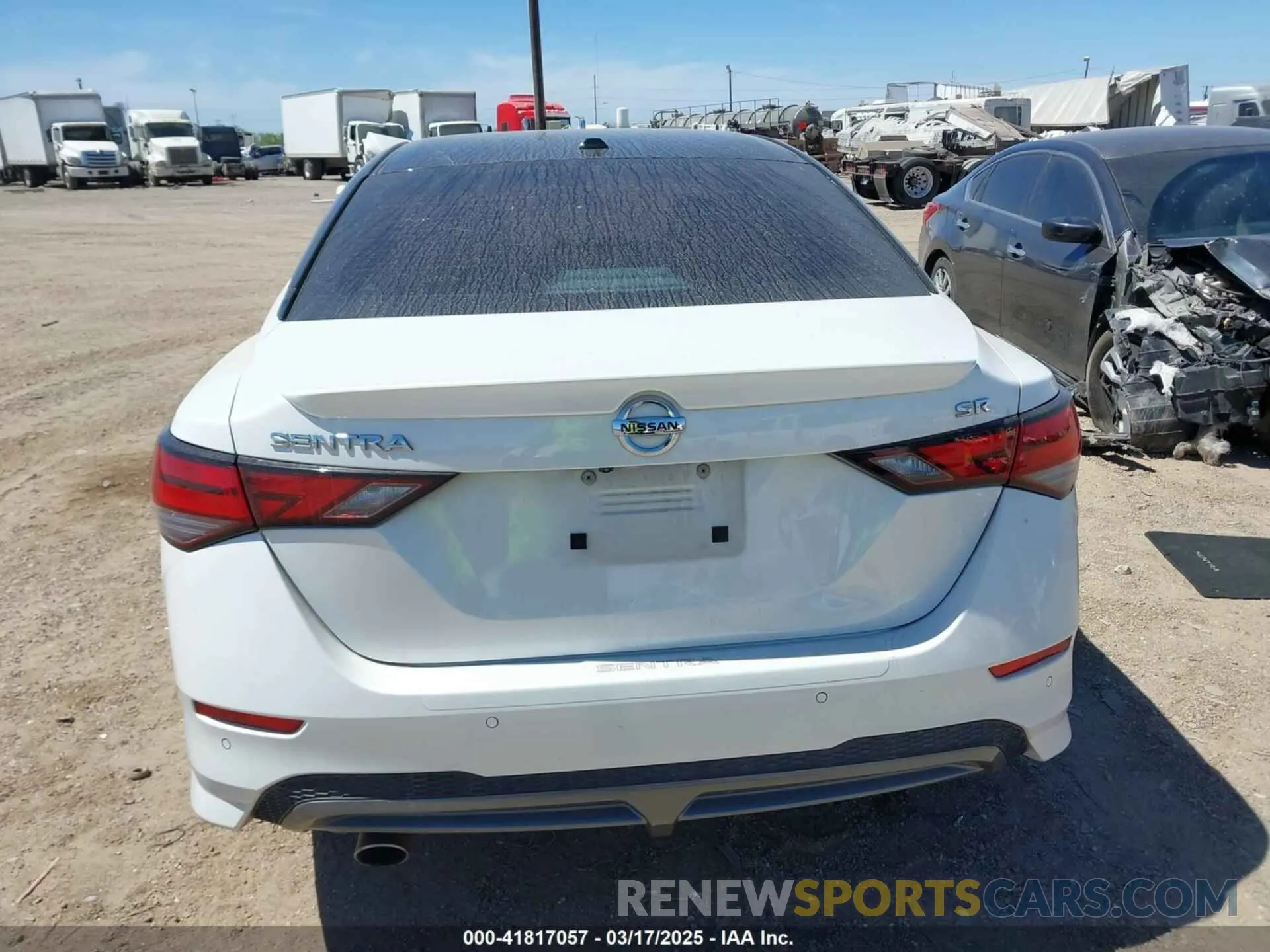 16 Photograph of a damaged car 3N1AB8DV8PY272463 NISSAN SENTRA 2023