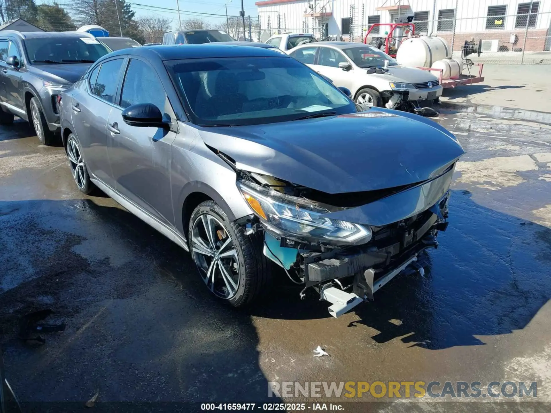 1 Photograph of a damaged car 3N1AB8DV9PY268793 NISSAN SENTRA 2023