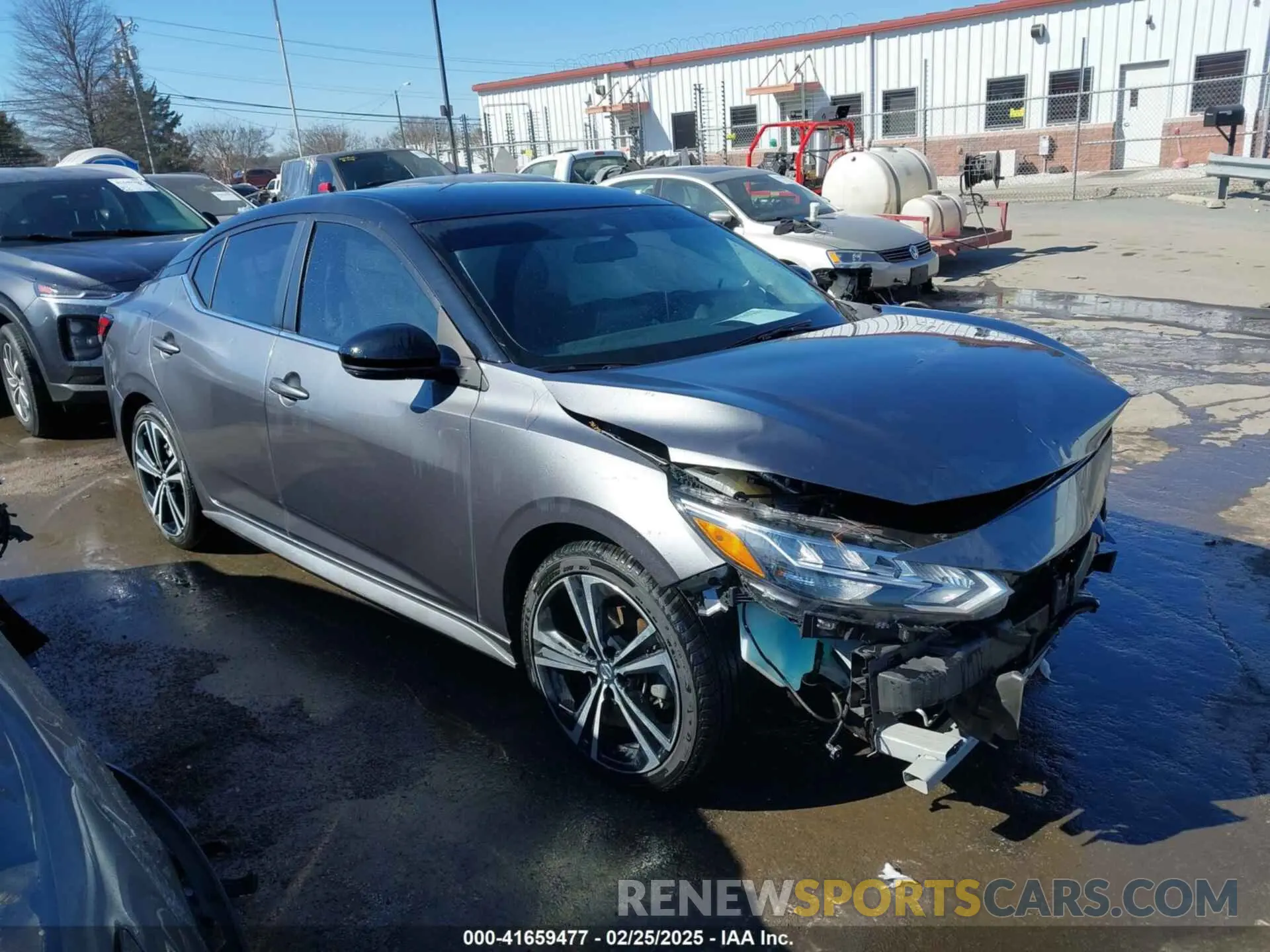 13 Photograph of a damaged car 3N1AB8DV9PY268793 NISSAN SENTRA 2023