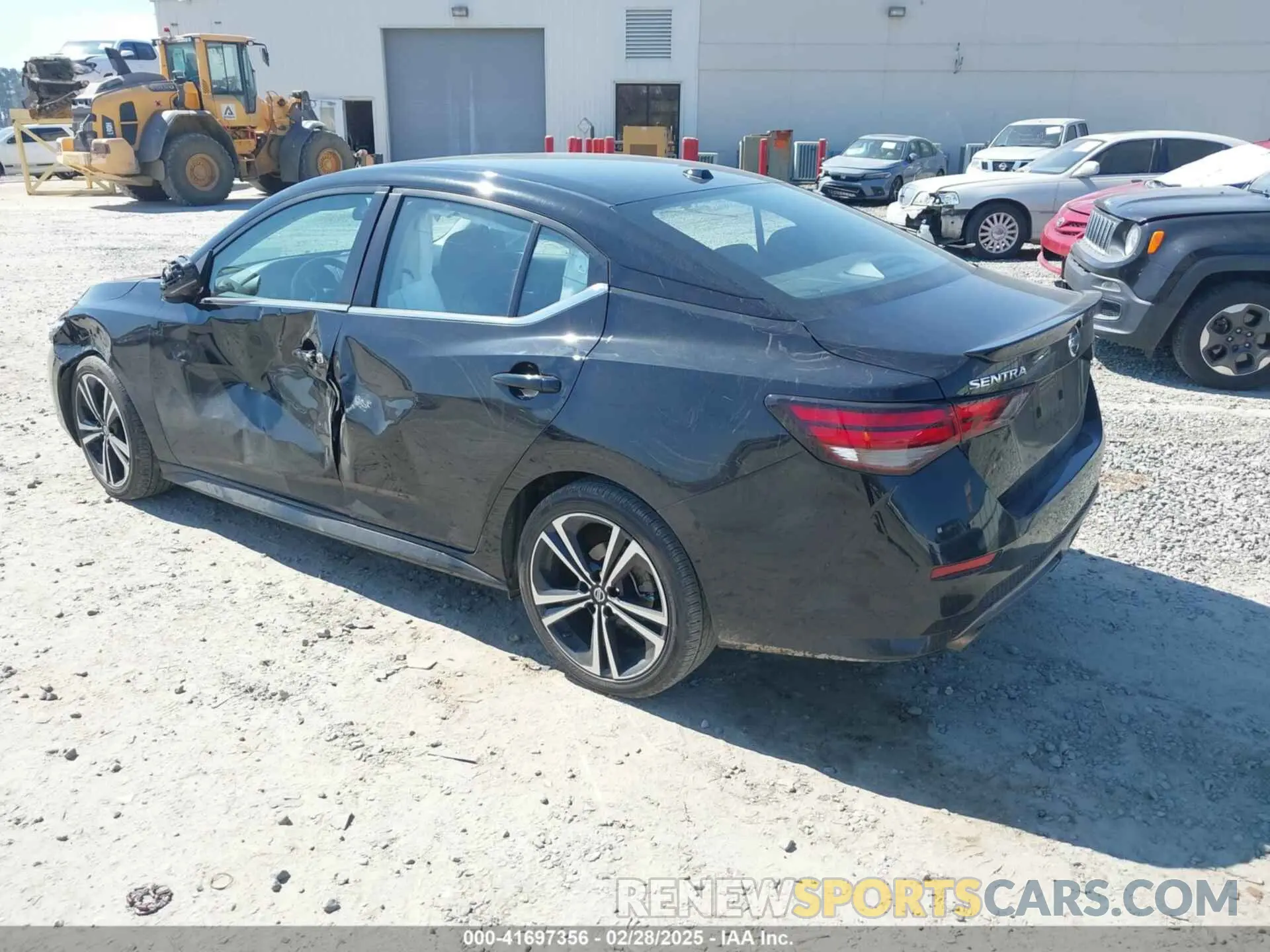 3 Фотография поврежденного автомобиля 3N1AB8DV9PY295122 NISSAN SENTRA 2023