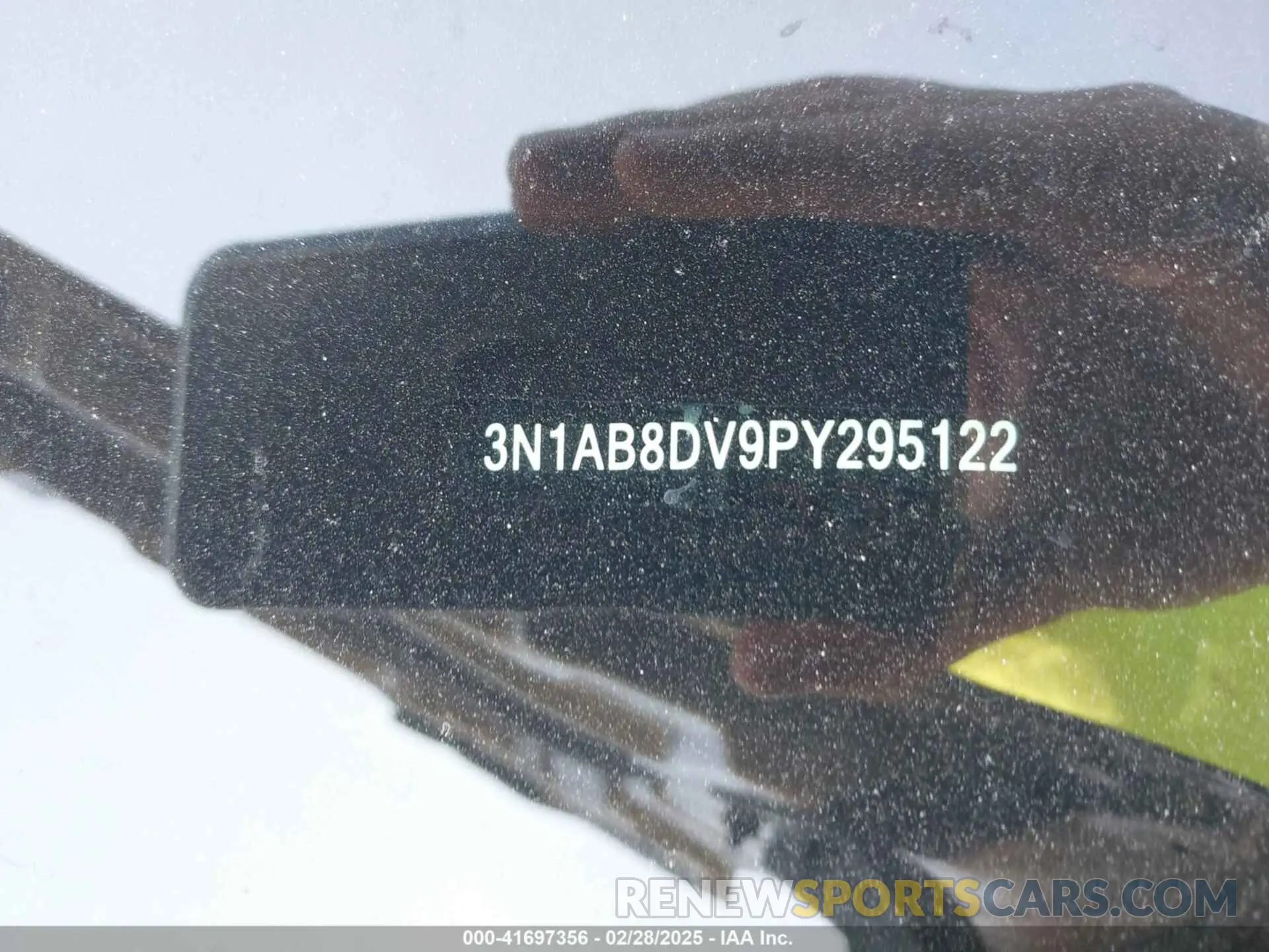 9 Фотография поврежденного автомобиля 3N1AB8DV9PY295122 NISSAN SENTRA 2023
