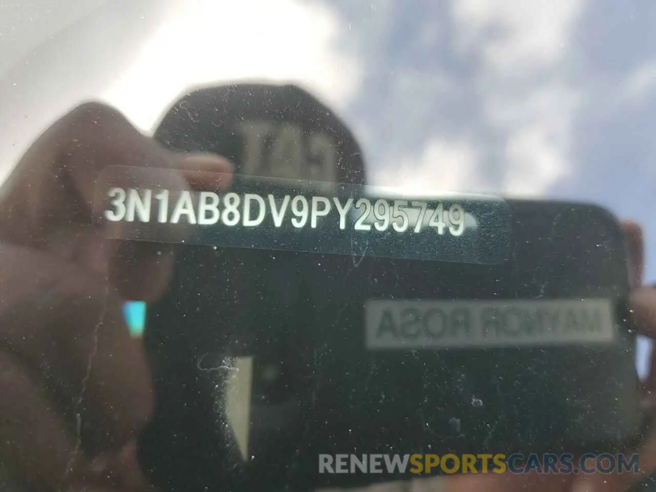 13 Фотография поврежденного автомобиля 3N1AB8DV9PY295749 NISSAN SENTRA 2023