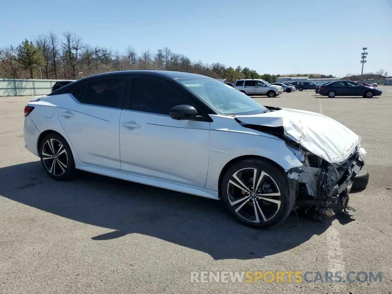 4 Photograph of a damaged car 3N1AB8DVXPY255700 NISSAN SENTRA 2023