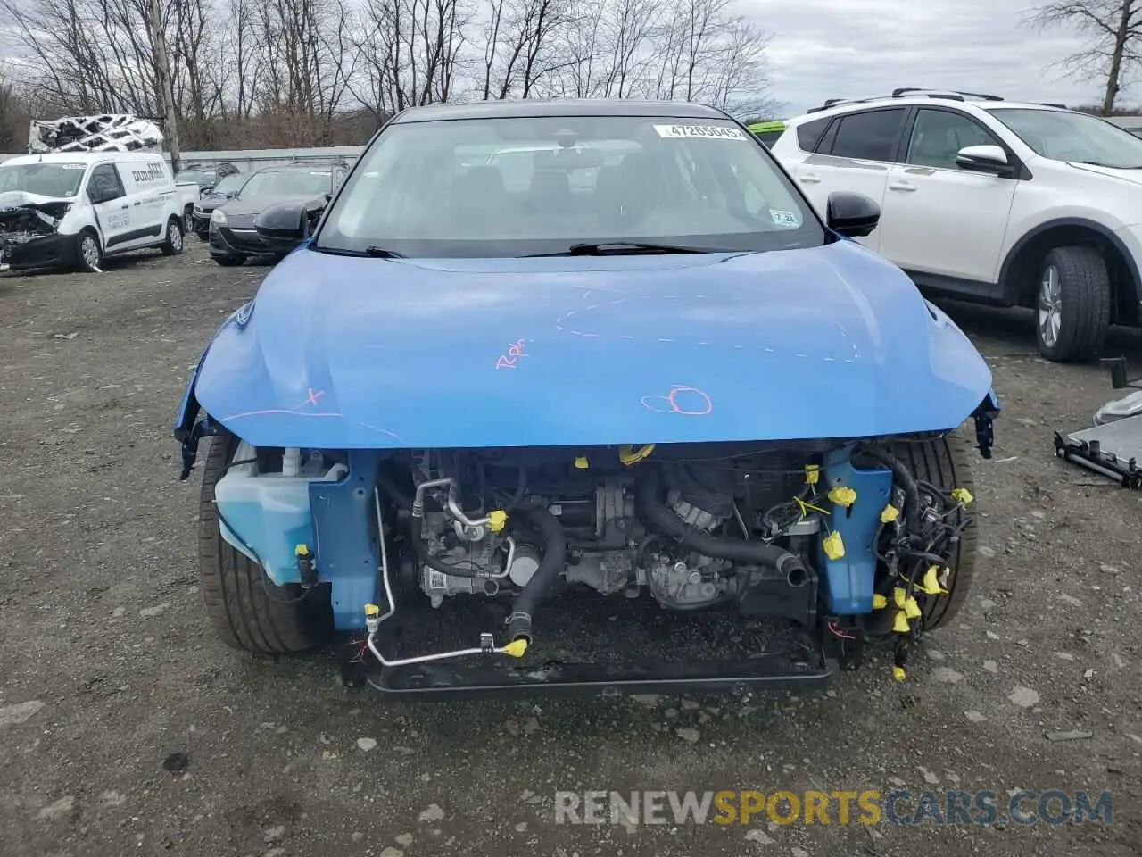 5 Photograph of a damaged car 3N1AB8DVXPY263585 NISSAN SENTRA 2023
