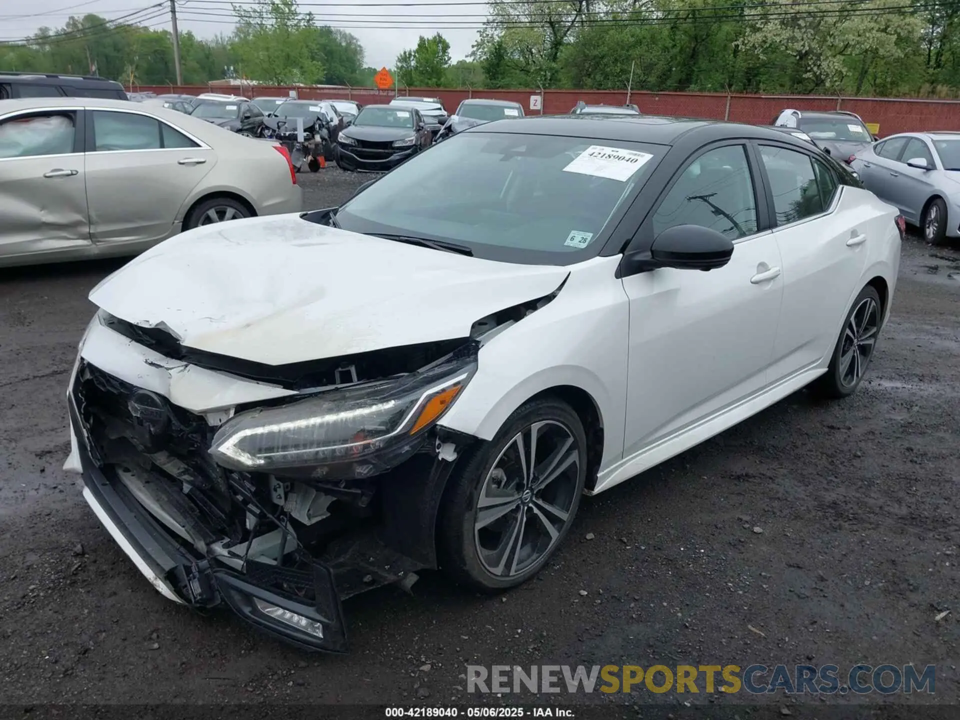 6 Photograph of a damaged car 3N1AB8DVXPY266406 NISSAN SENTRA 2023