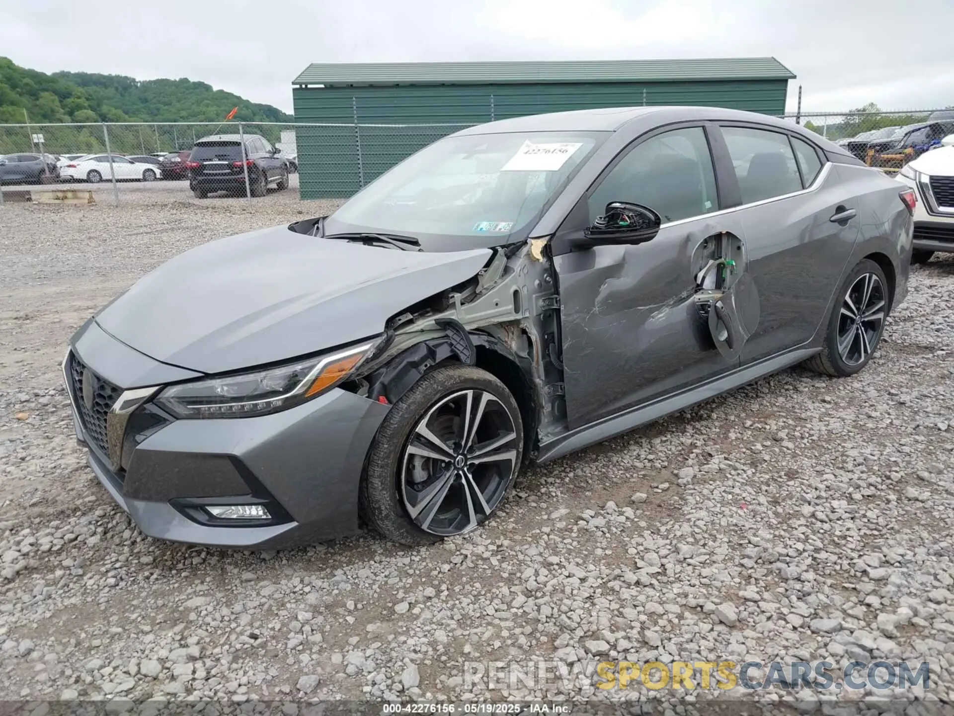 2 Photograph of a damaged car 3N1AB8DVXPY320433 NISSAN SENTRA 2023