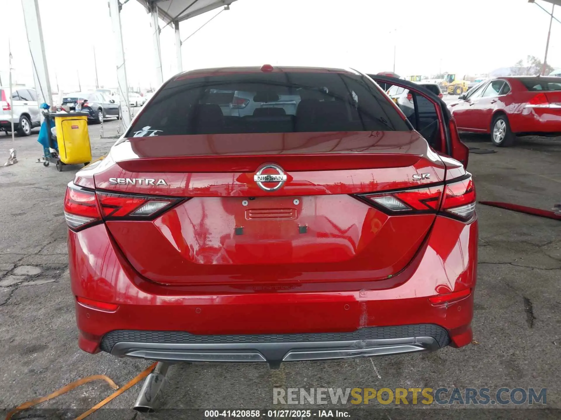 17 Photograph of a damaged car 3N1AB8DVXPY323445 NISSAN SENTRA 2023