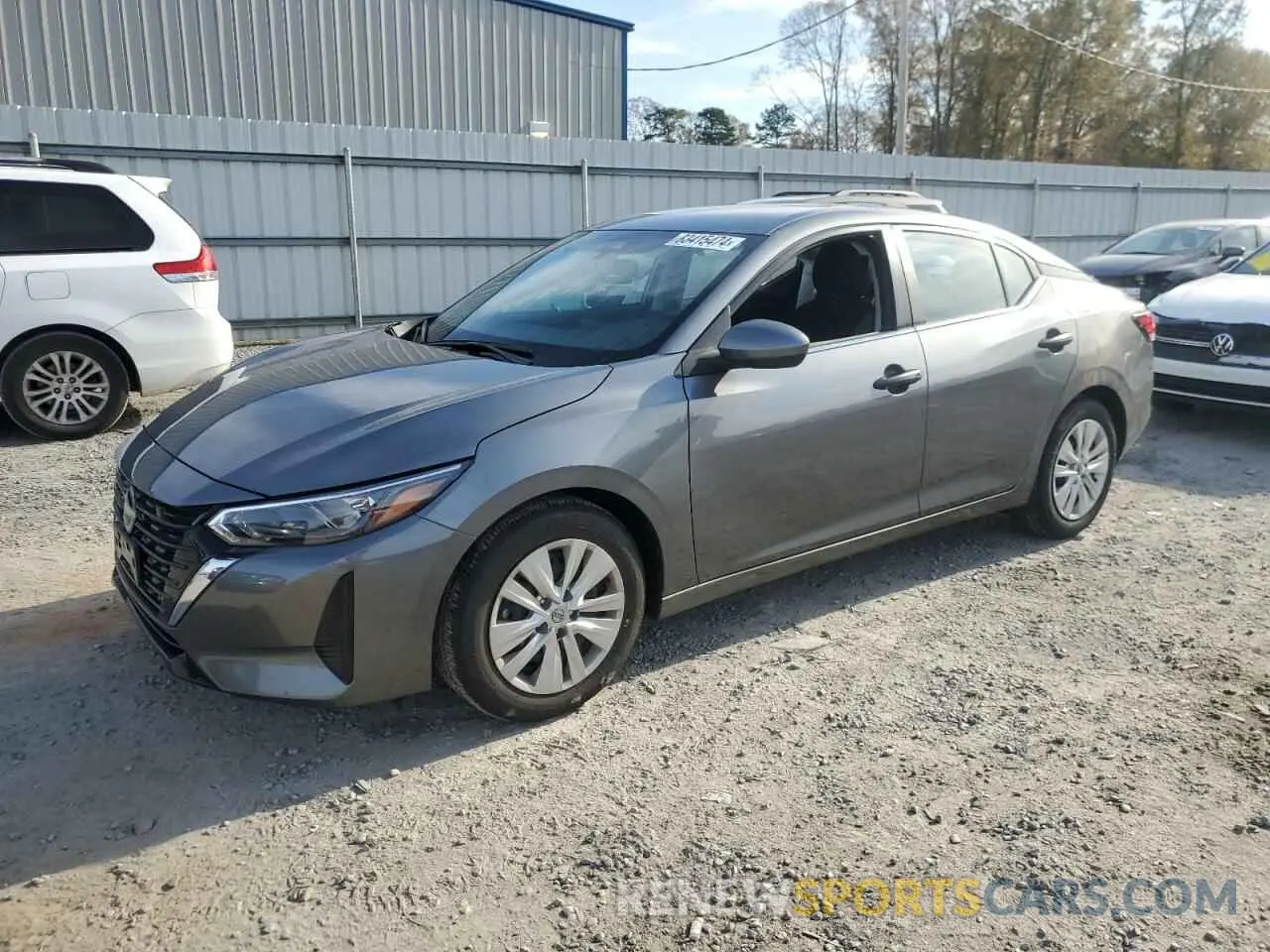 1 Photograph of a damaged car 3N1AB8BV0RY283270 NISSAN SENTRA 2024