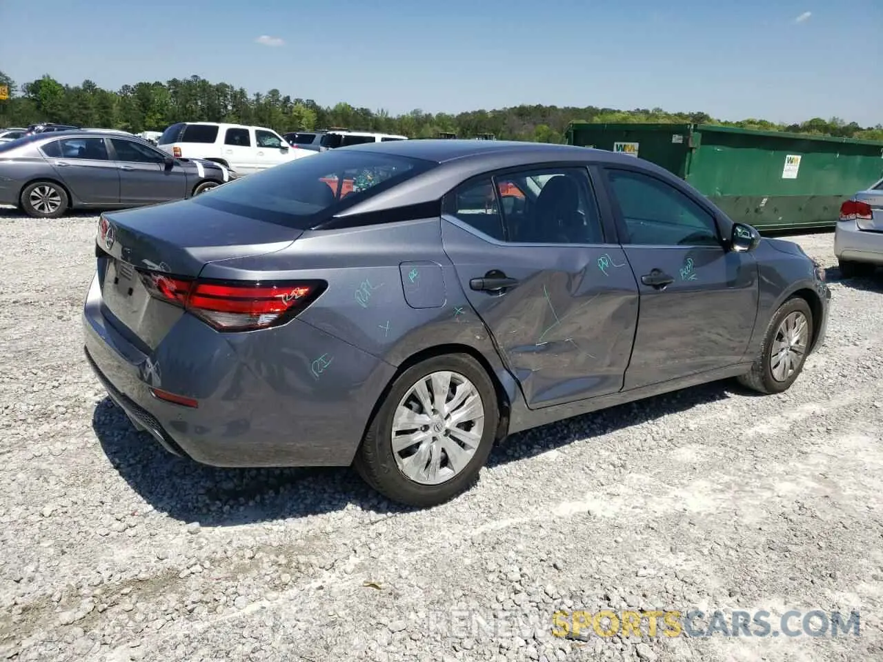 3 Photograph of a damaged car 3N1AB8BV0RY283463 NISSAN SENTRA 2024