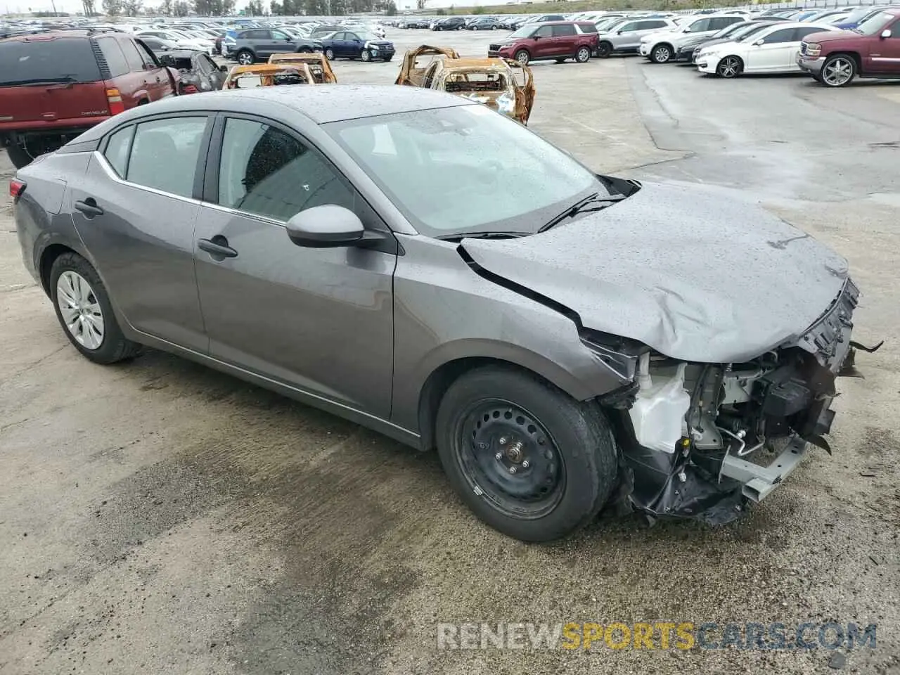 4 Photograph of a damaged car 3N1AB8BV0RY283754 NISSAN SENTRA 2024