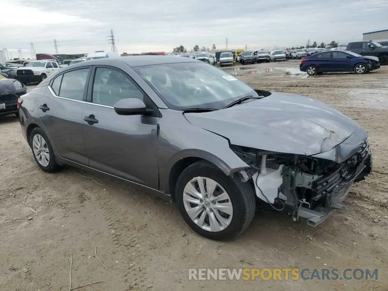 4 Photograph of a damaged car 3N1AB8BV0RY287075 NISSAN SENTRA 2024