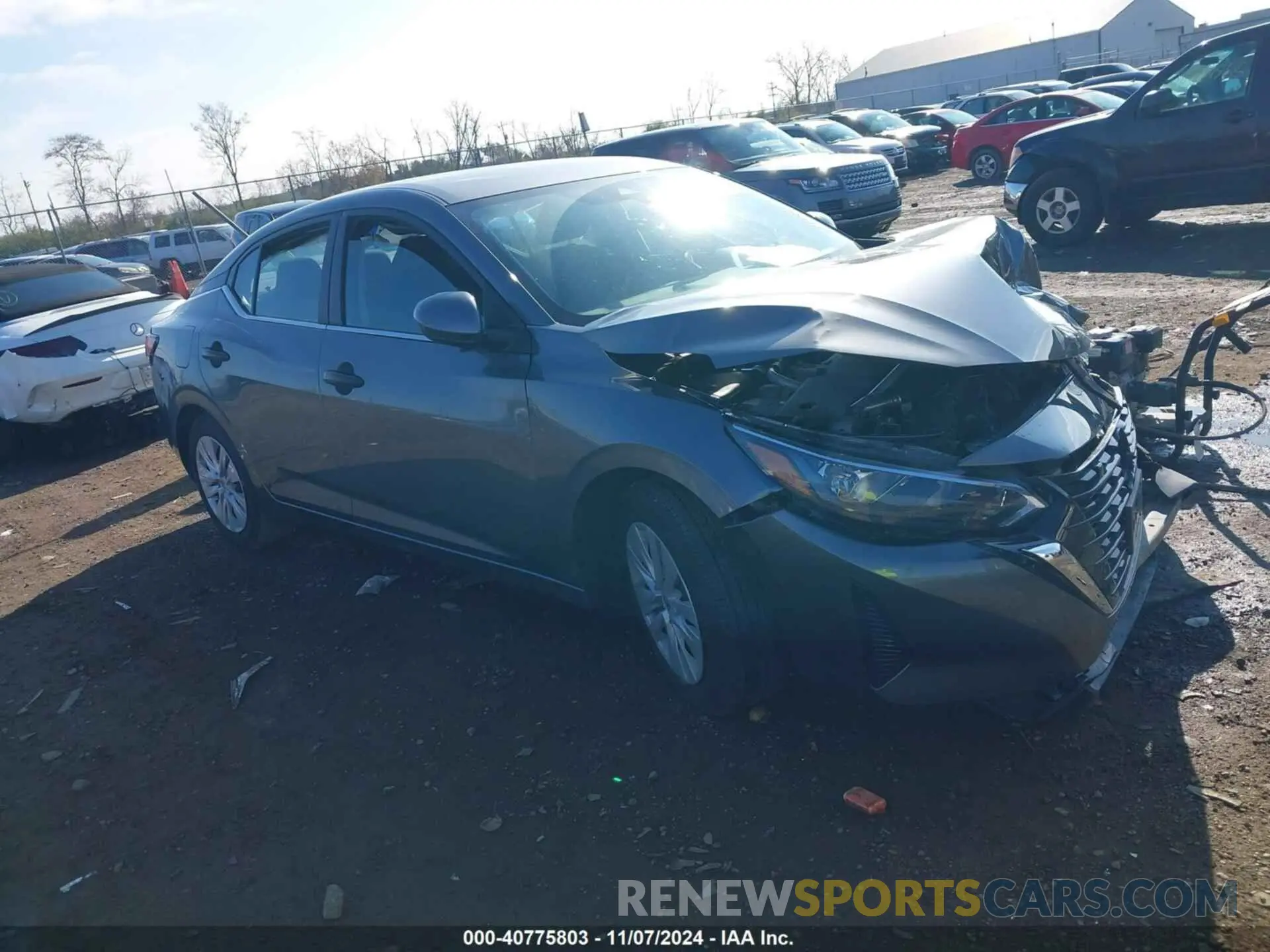 1 Photograph of a damaged car 3N1AB8BV0RY290137 NISSAN SENTRA 2024