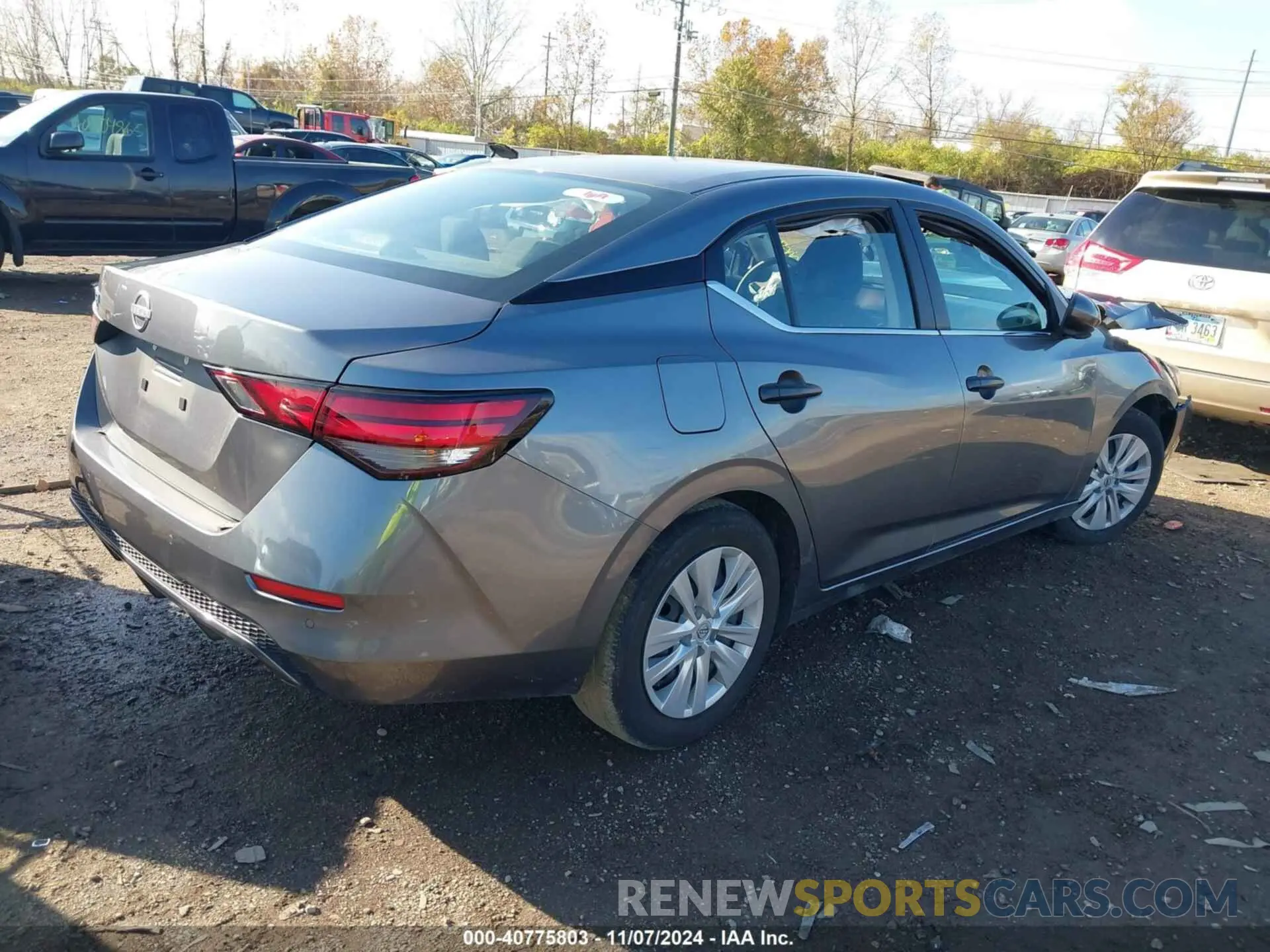 4 Photograph of a damaged car 3N1AB8BV0RY290137 NISSAN SENTRA 2024