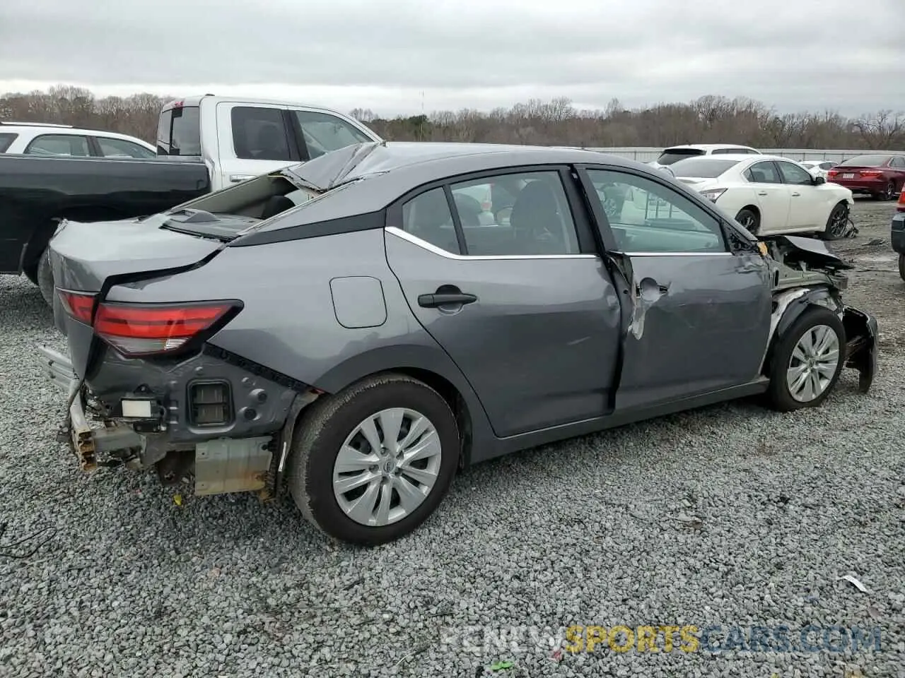 3 Photograph of a damaged car 3N1AB8BV0RY290395 NISSAN SENTRA 2024