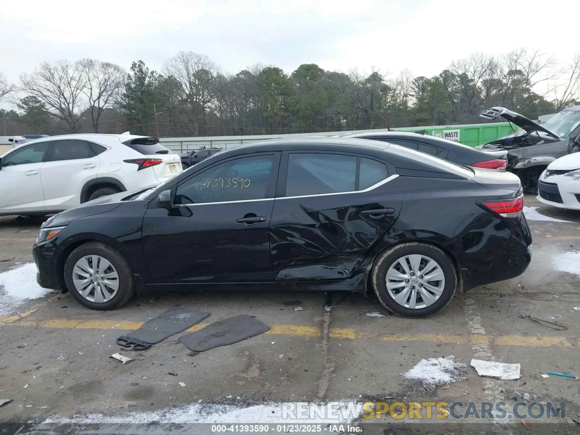 14 Photograph of a damaged car 3N1AB8BV1RY323923 NISSAN SENTRA 2024