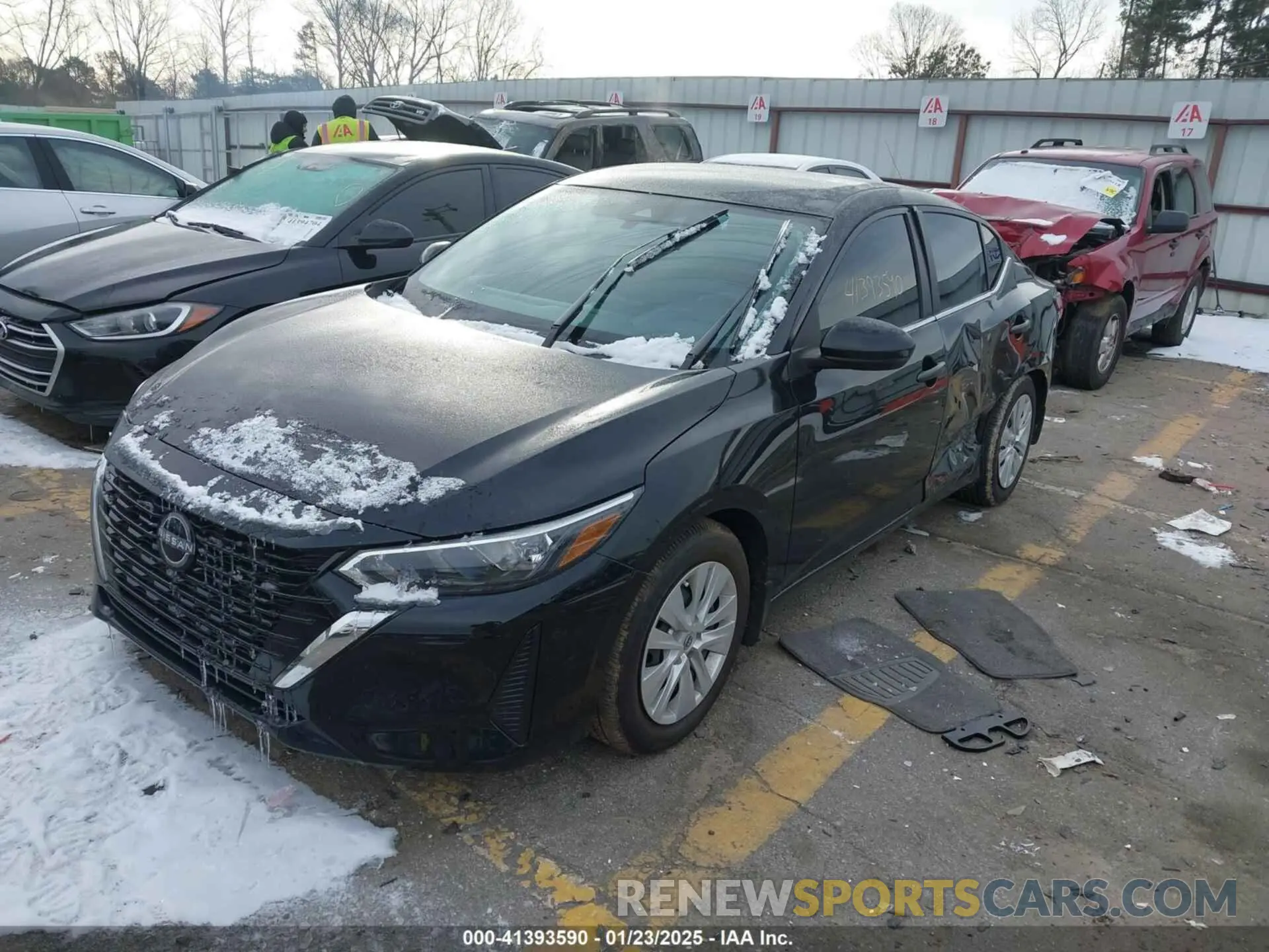 2 Photograph of a damaged car 3N1AB8BV1RY323923 NISSAN SENTRA 2024
