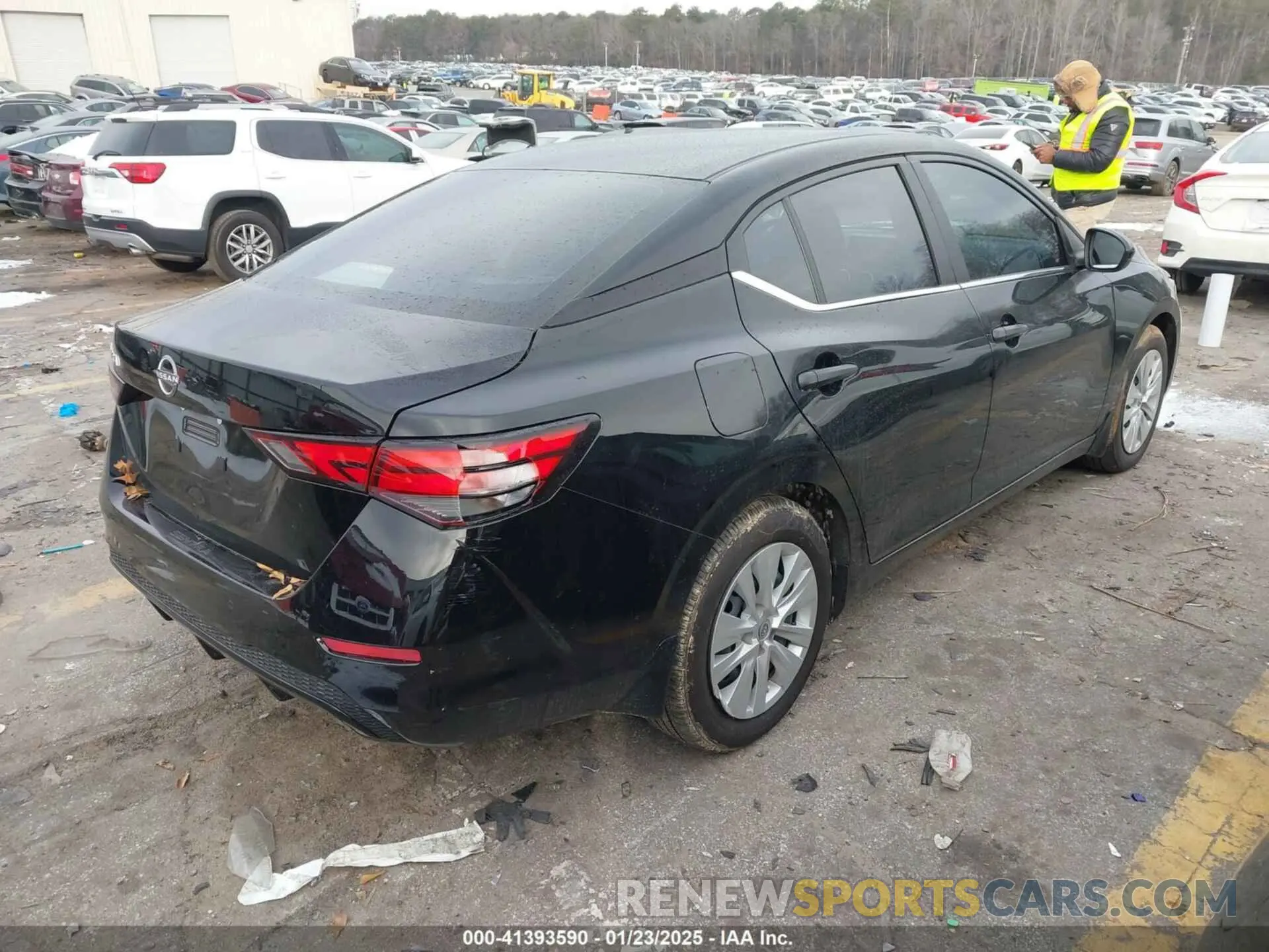 4 Photograph of a damaged car 3N1AB8BV1RY323923 NISSAN SENTRA 2024