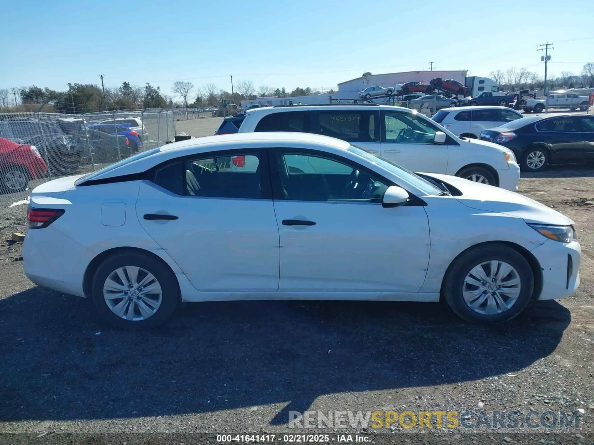 13 Фотография поврежденного автомобиля 3N1AB8BV1RY345520 NISSAN SENTRA 2024