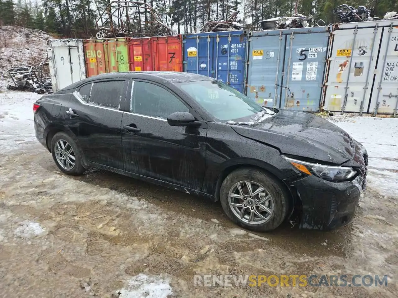 4 Photograph of a damaged car 3N1AB8BV1RY367064 NISSAN SENTRA 2024