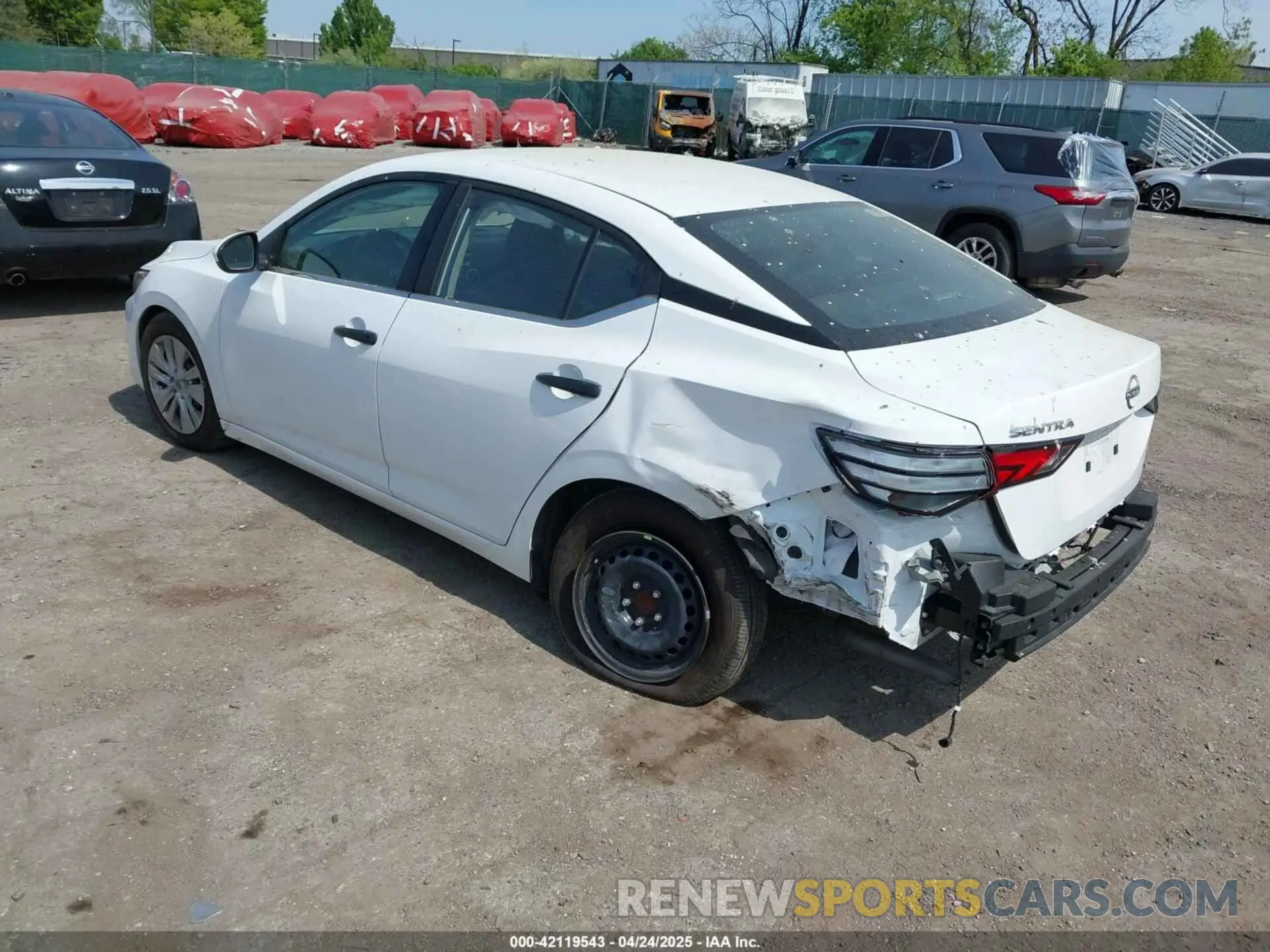 3 Photograph of a damaged car 3N1AB8BV2RY289474 NISSAN SENTRA 2024